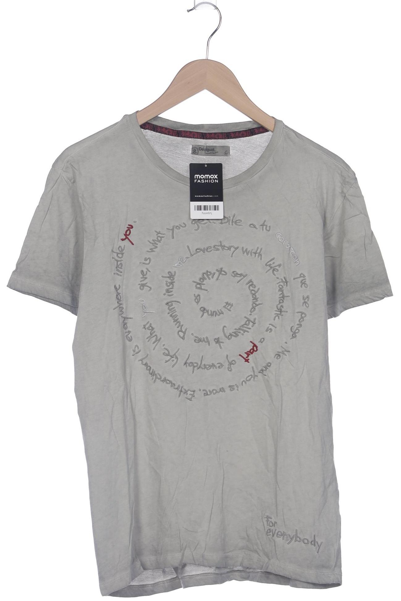 

Desigual Herren T-Shirt, grau, Gr. 52
