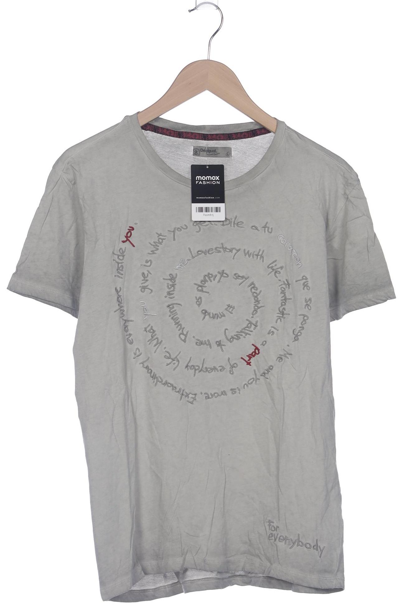 

Desigual Herren T-Shirt, grau, Gr. 52