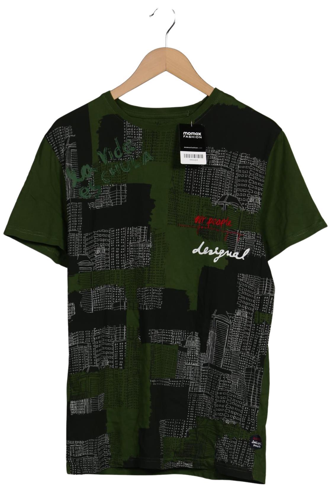 

Desigual Herren T-Shirt, grün, Gr. 54