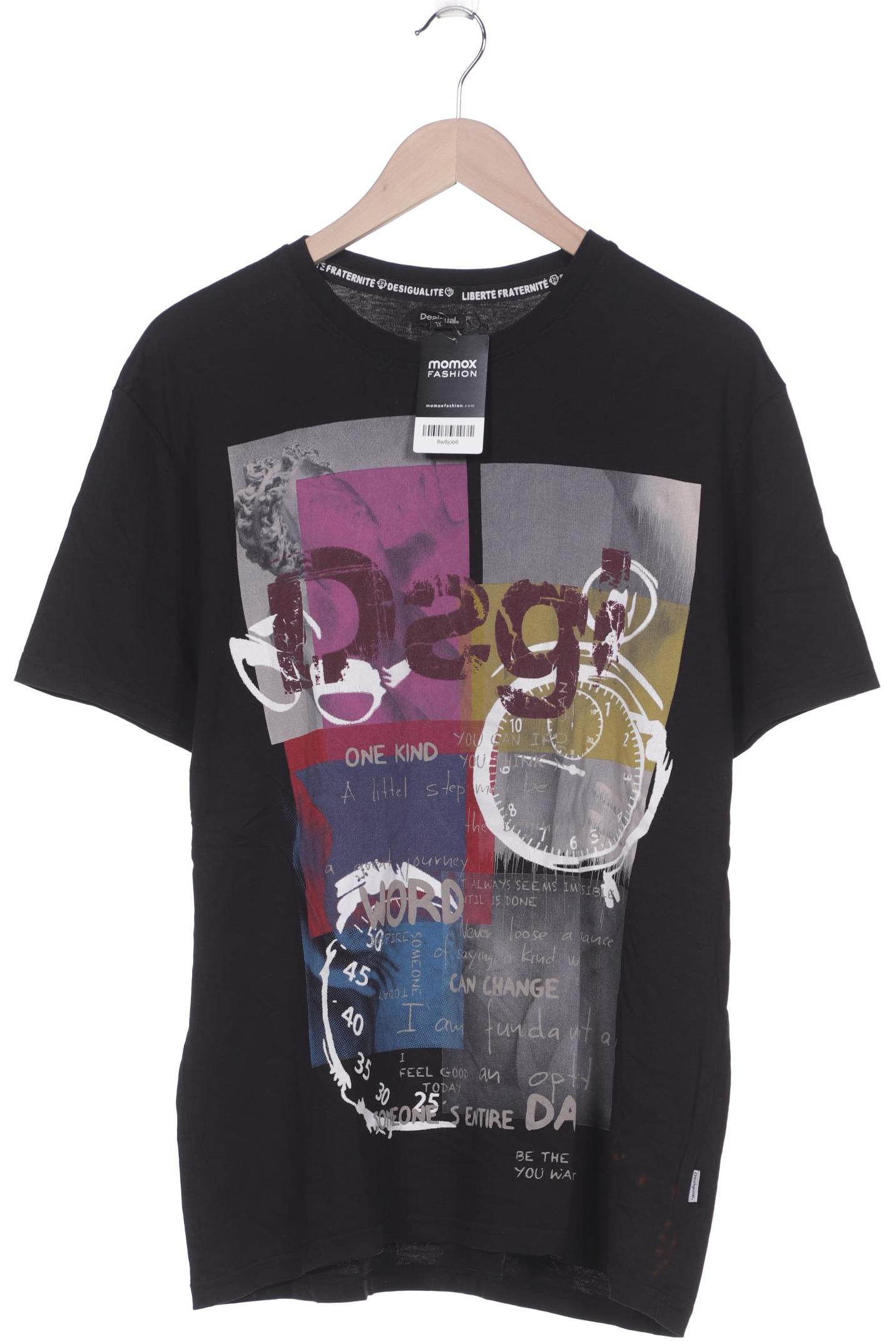

Desigual Herren T-Shirt, schwarz