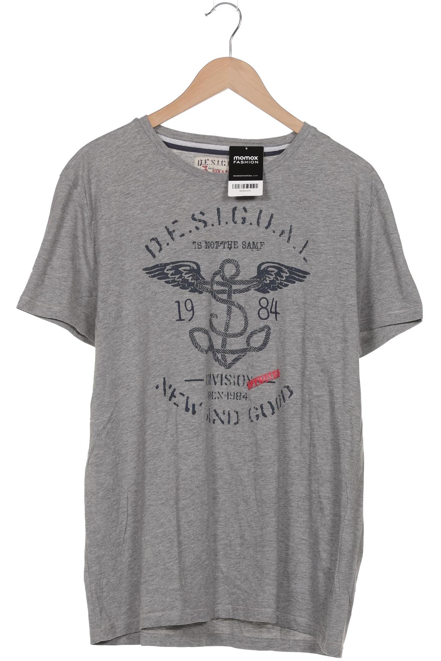 

Desigual Herren T-Shirt, grau, Gr. 58
