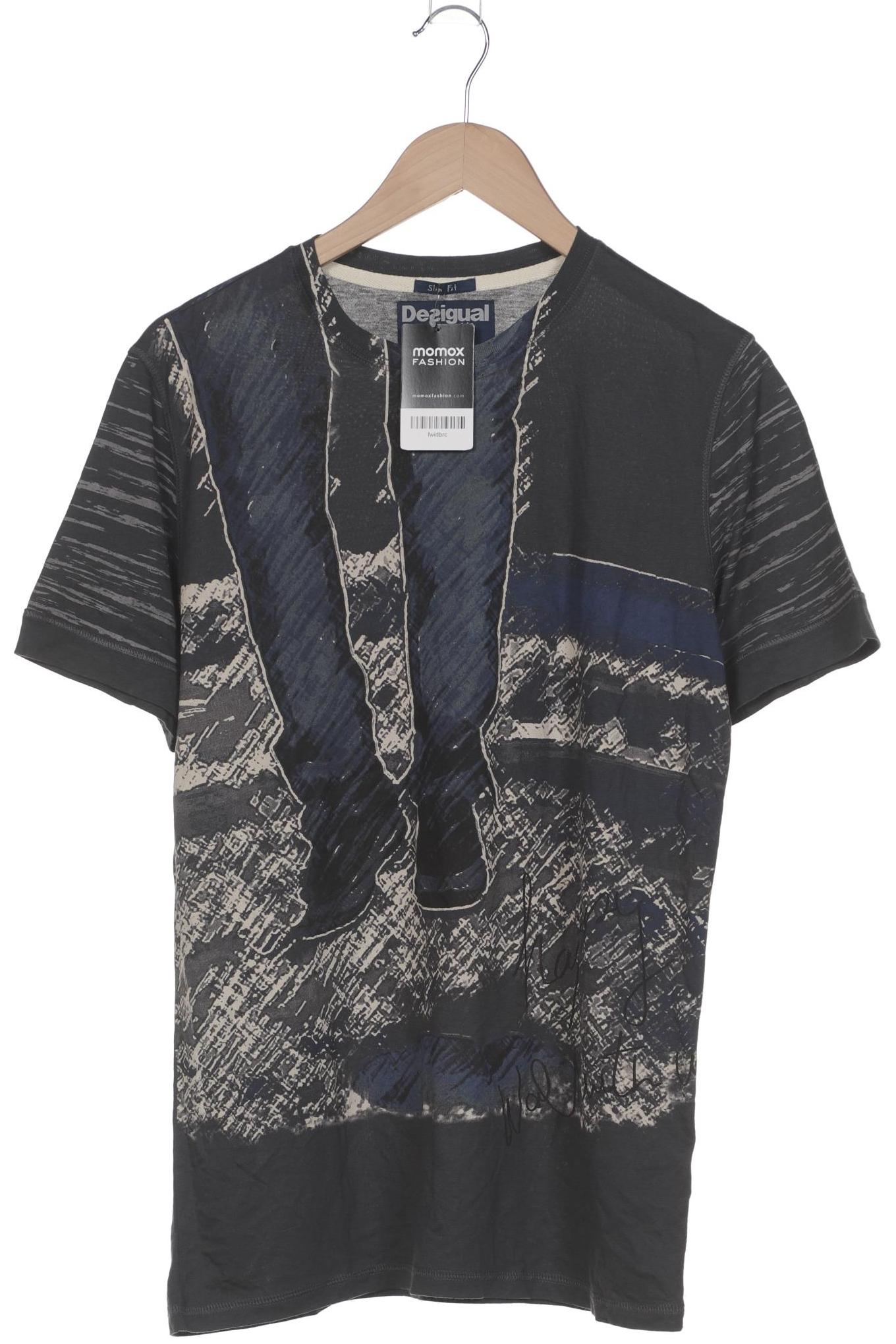 

Desigual Herren T-Shirt, grau, Gr. 48