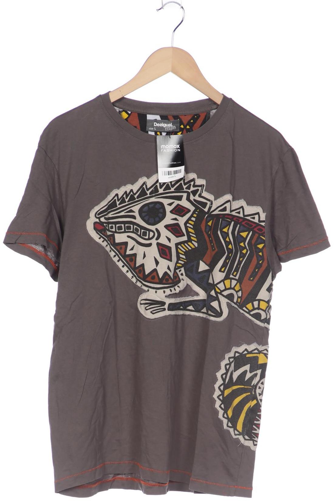 

Desigual Herren T-Shirt, grau, Gr. 52