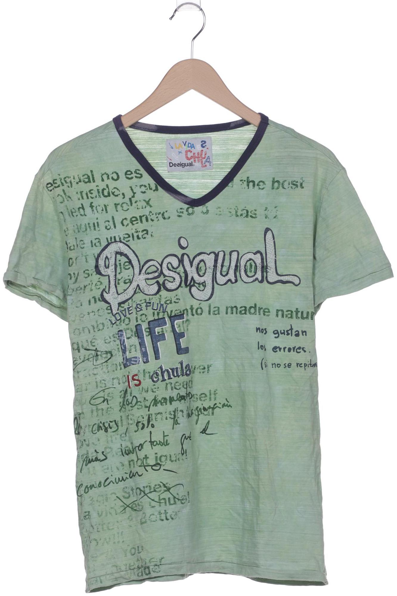 

Desigual Herren T-Shirt, hellgrün, Gr. 52