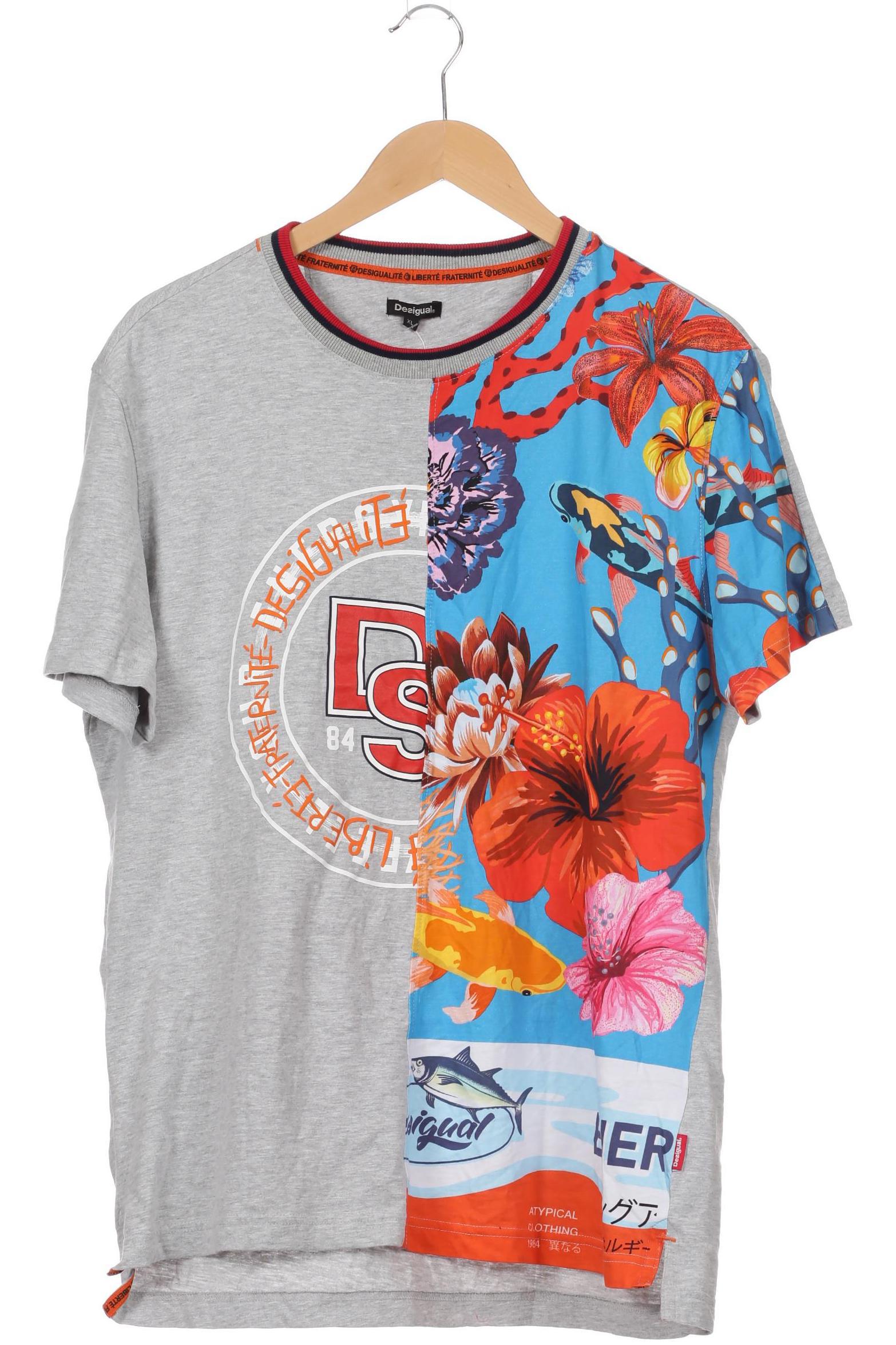 Thumbnail - Desigual Herren T-Shirt, grau, Gr.