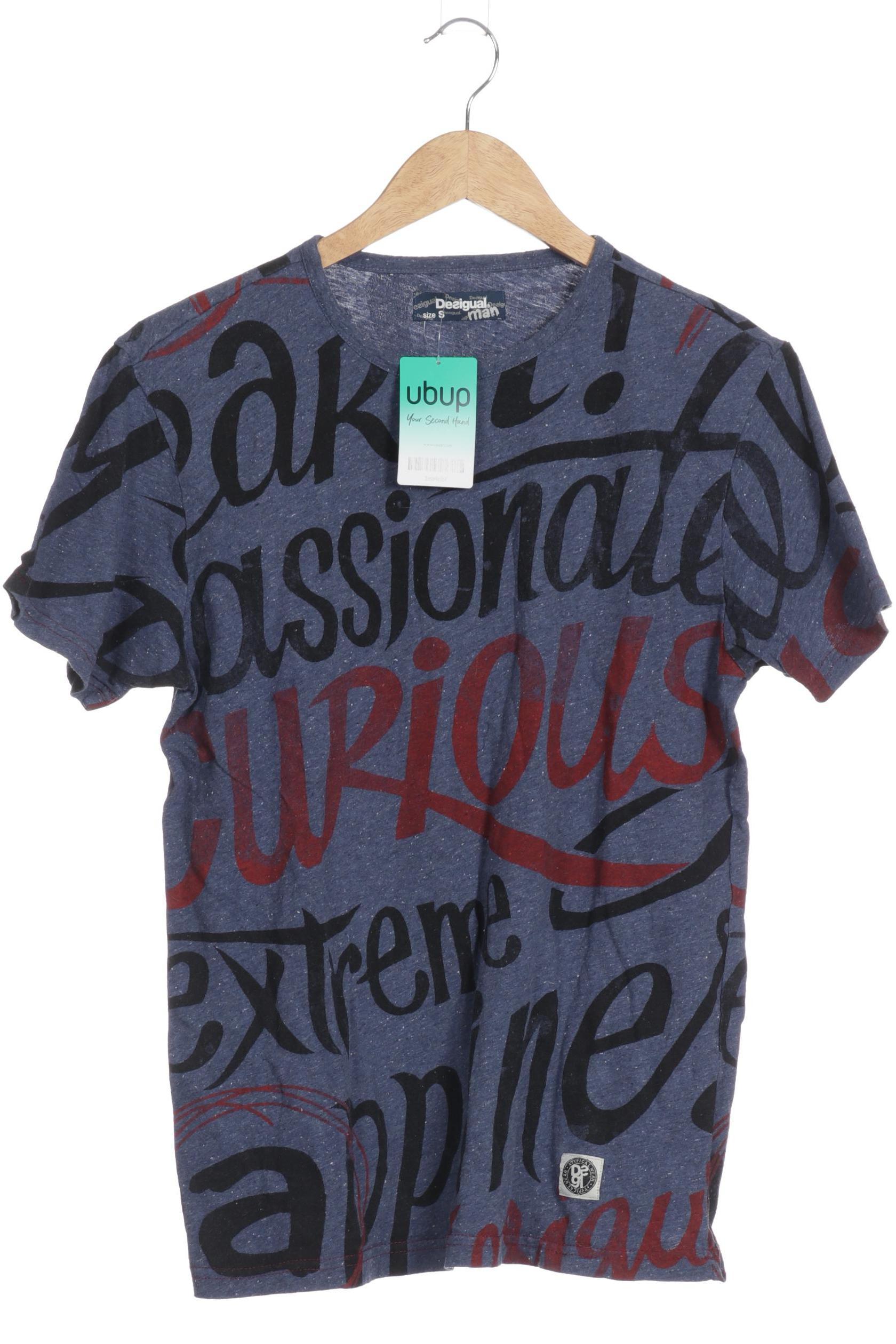 

Desigual Herren T-Shirt, blau, Gr.