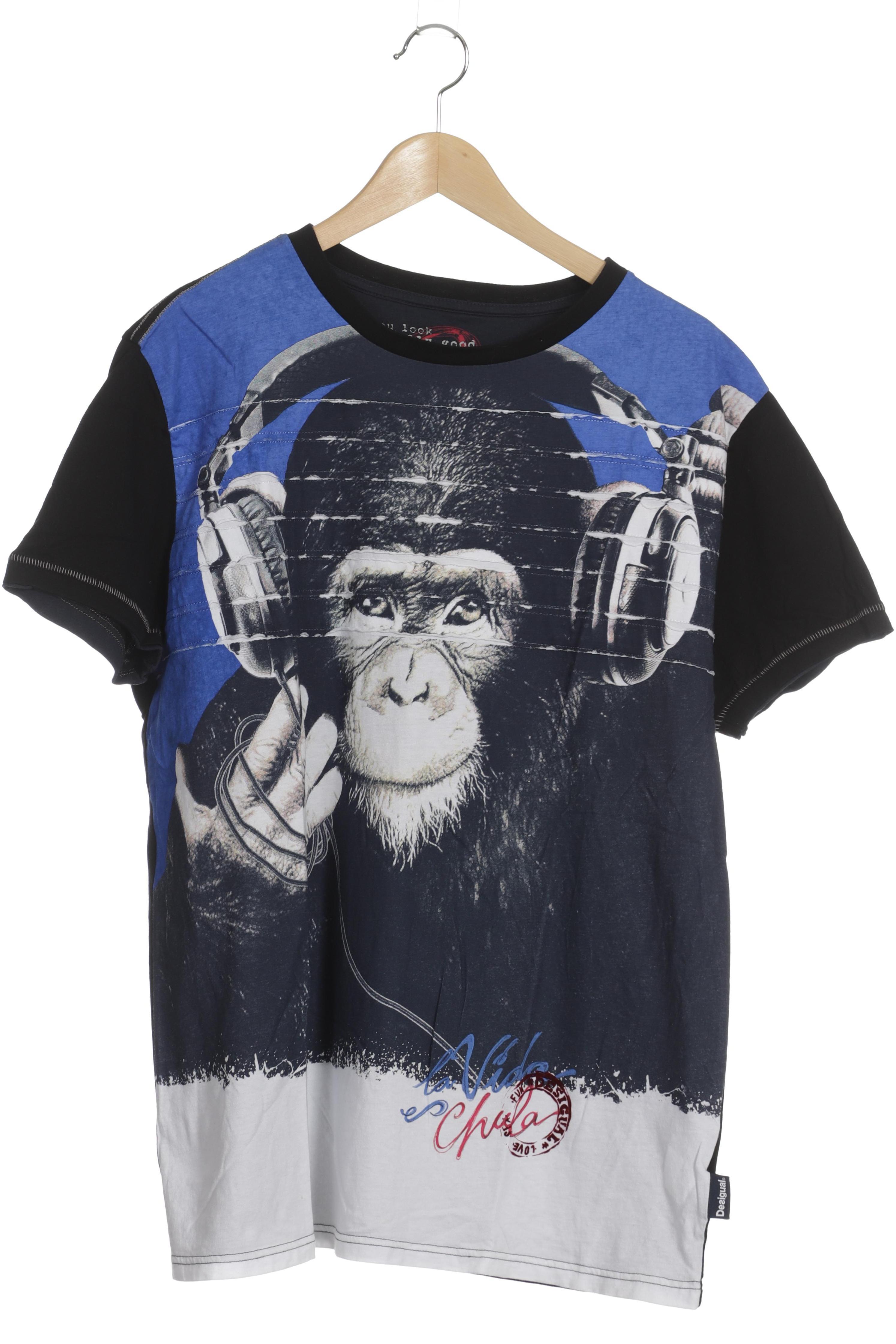 

Desigual Herren T-Shirt, schwarz, Gr.