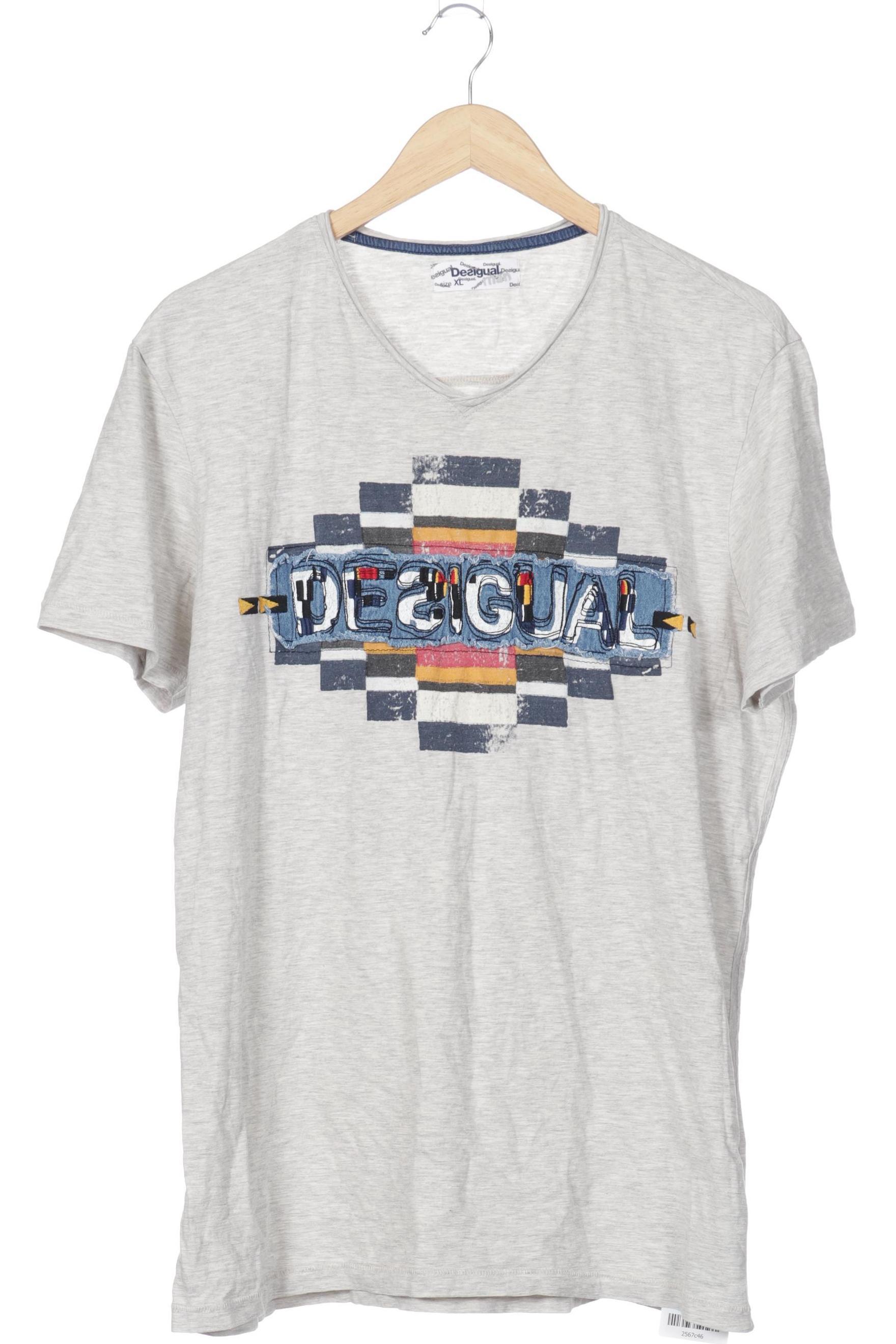 

Desigual Herren T-Shirt, grau, Gr.