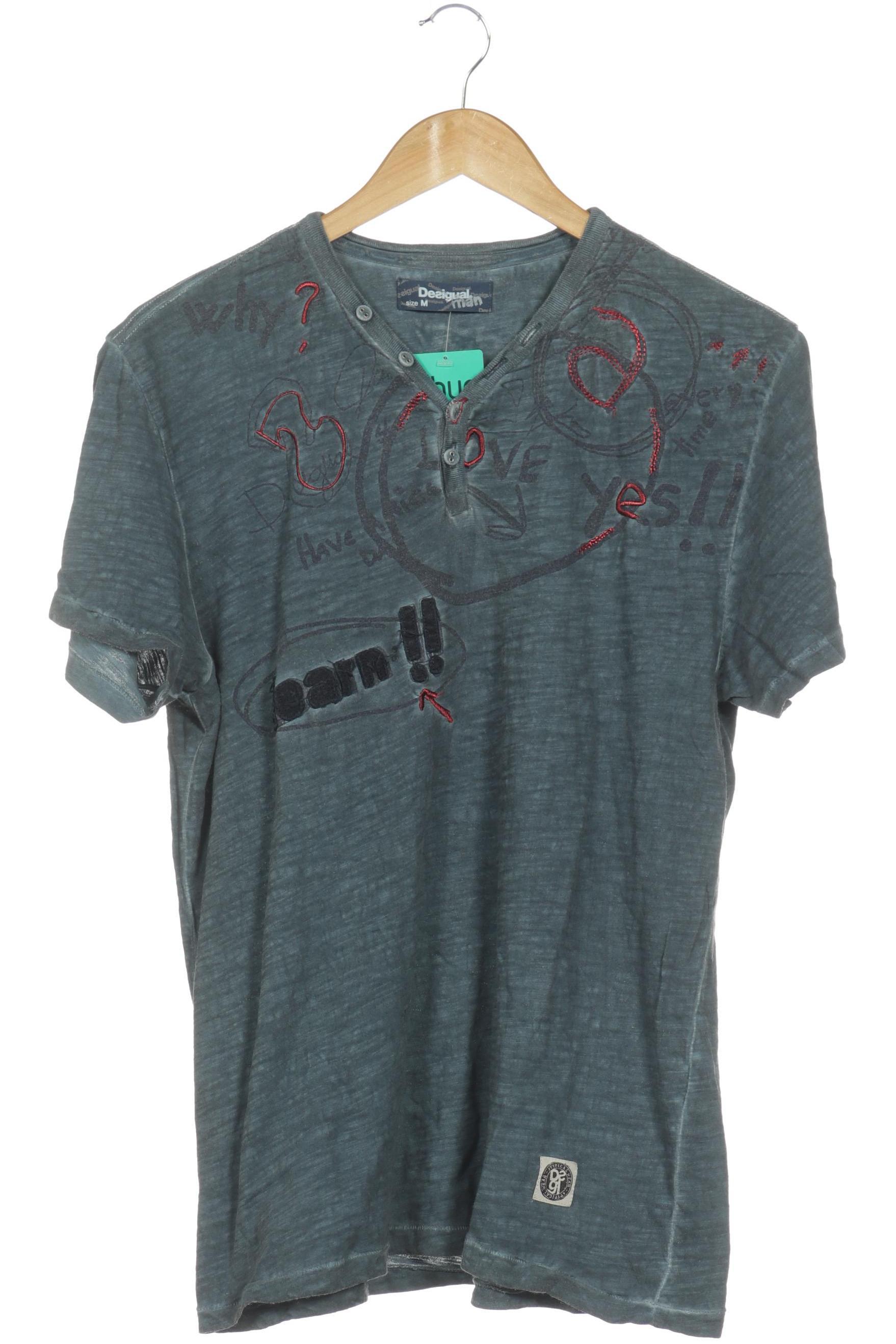

Desigual Herren T-Shirt, blau, Gr.