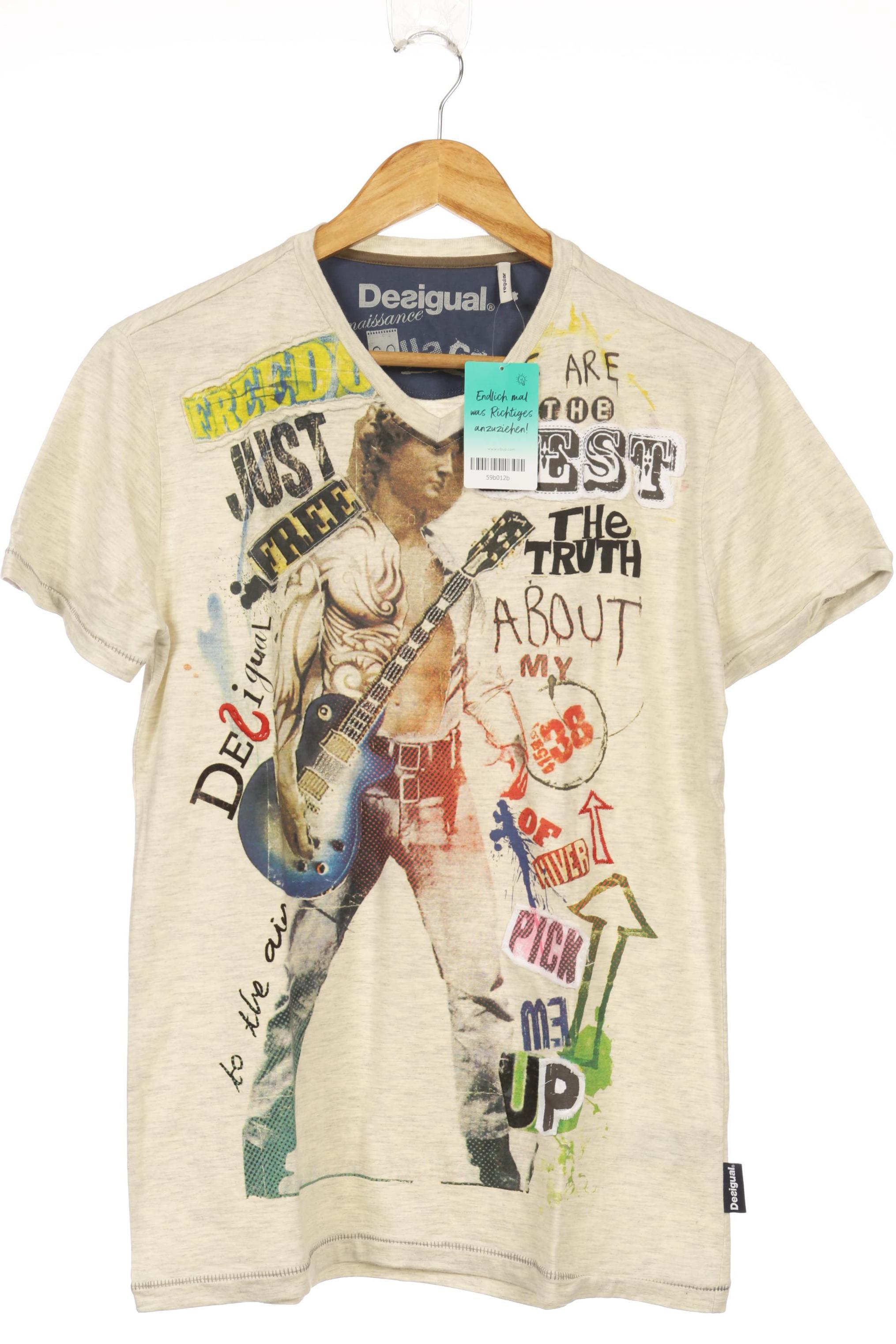 Thumbnail - Desigual Herren T-Shirt, beige, Gr.