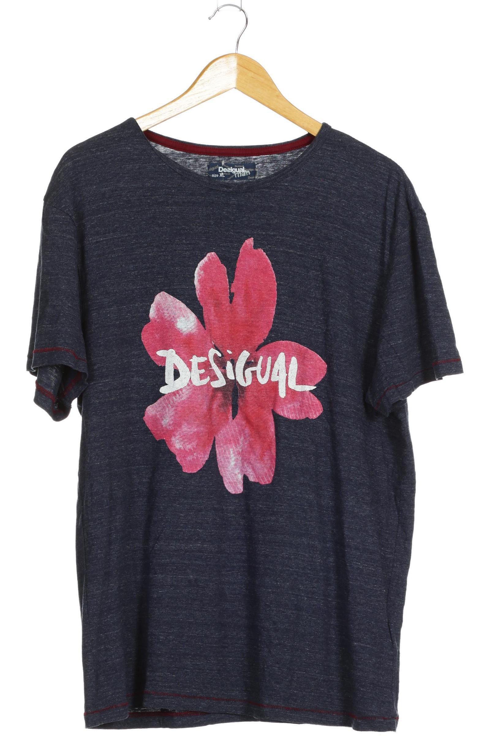 

Desigual Herren T-Shirt, blau, Gr.