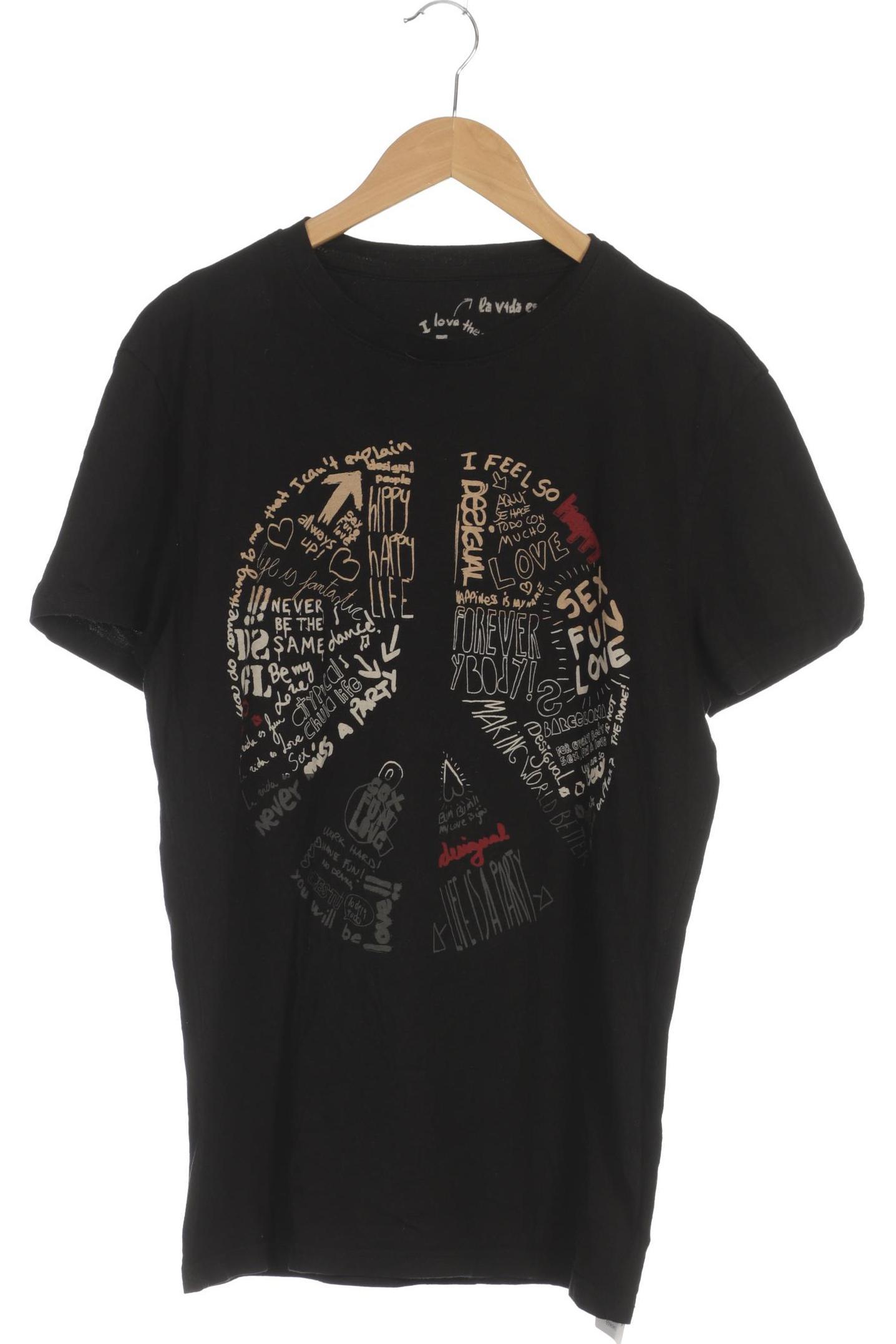 

Desigual Herren T-Shirt, schwarz, Gr.