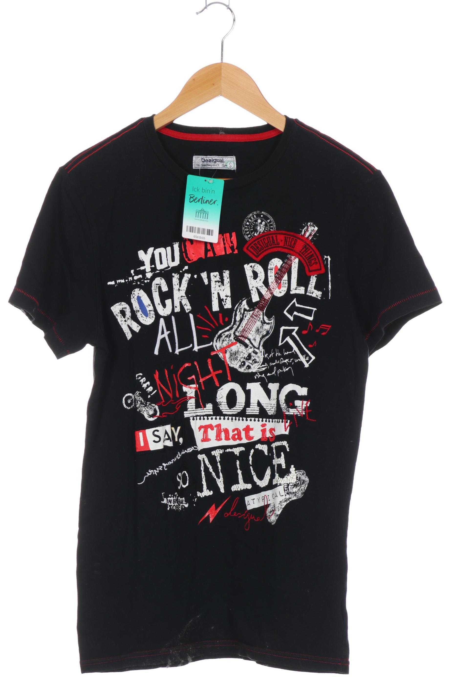 

Desigual Herren T-Shirt, schwarz, Gr.