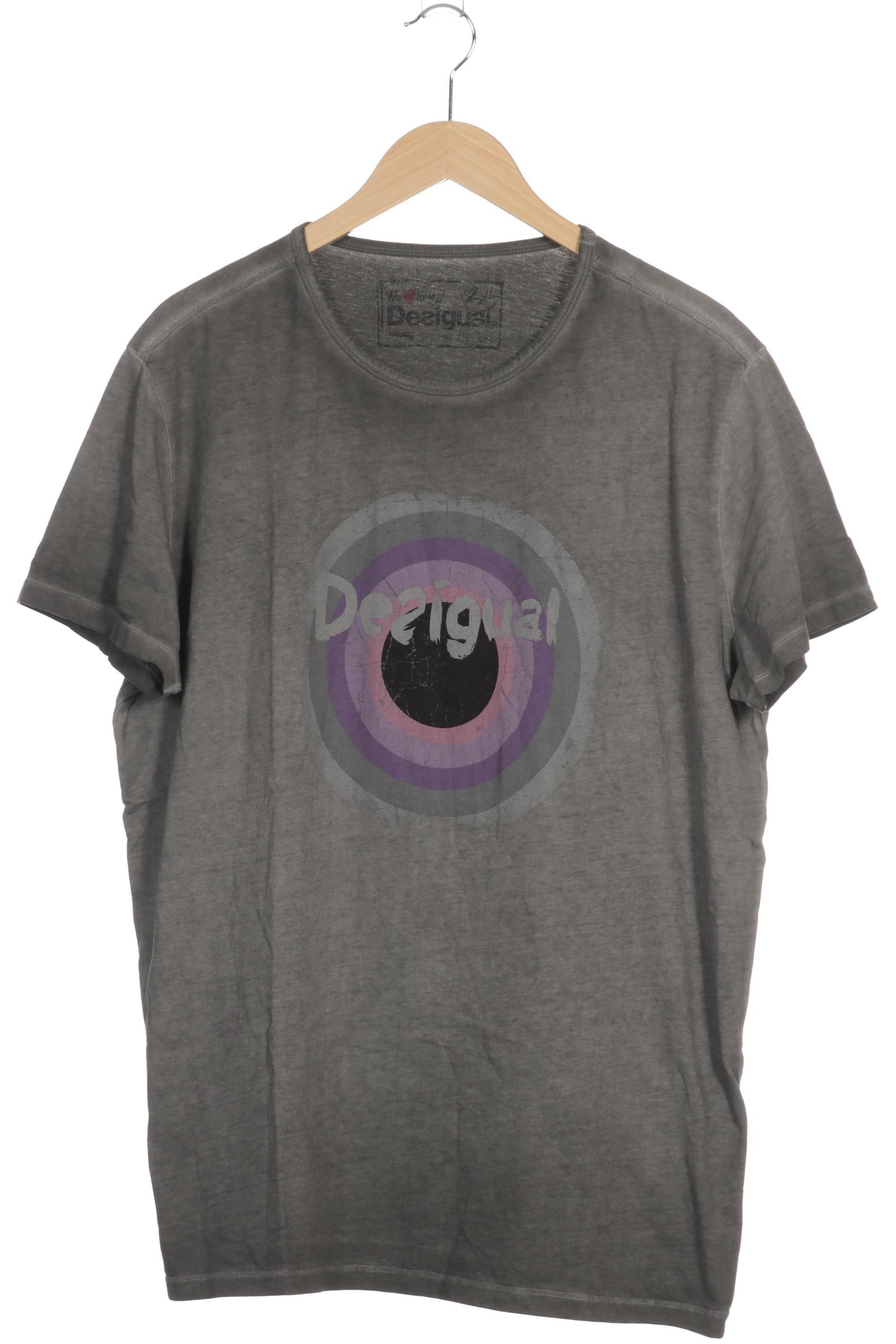 

Desigual Herren T-Shirt, grau, Gr.