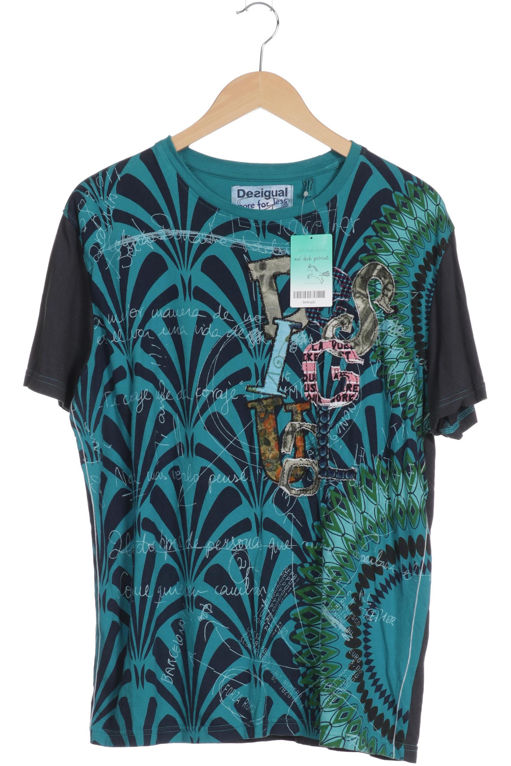 Thumbnail - Desigual Herren T-Shirt, türkis, Gr.