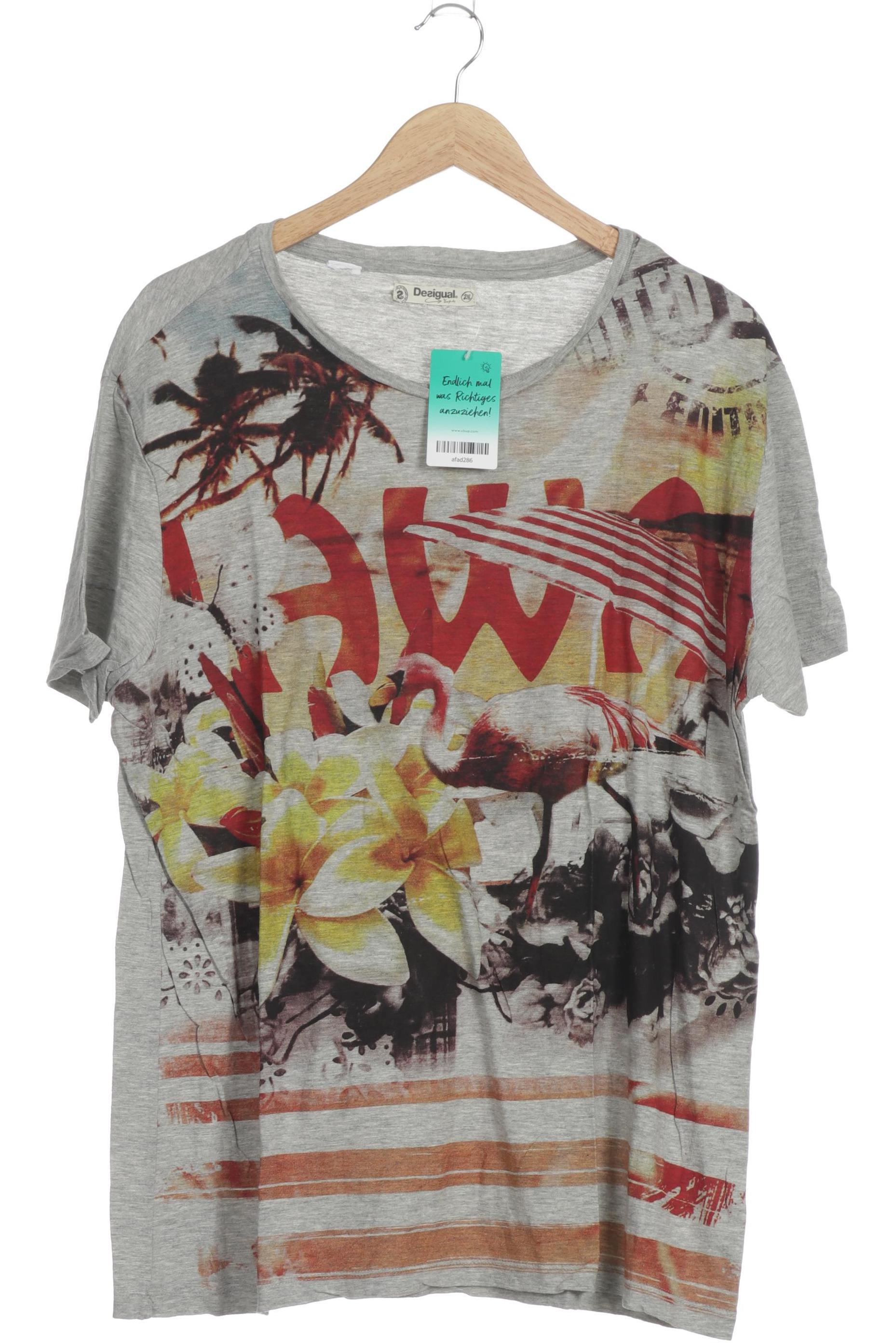 Thumbnail - Desigual Herren T-Shirt, silber, Gr.