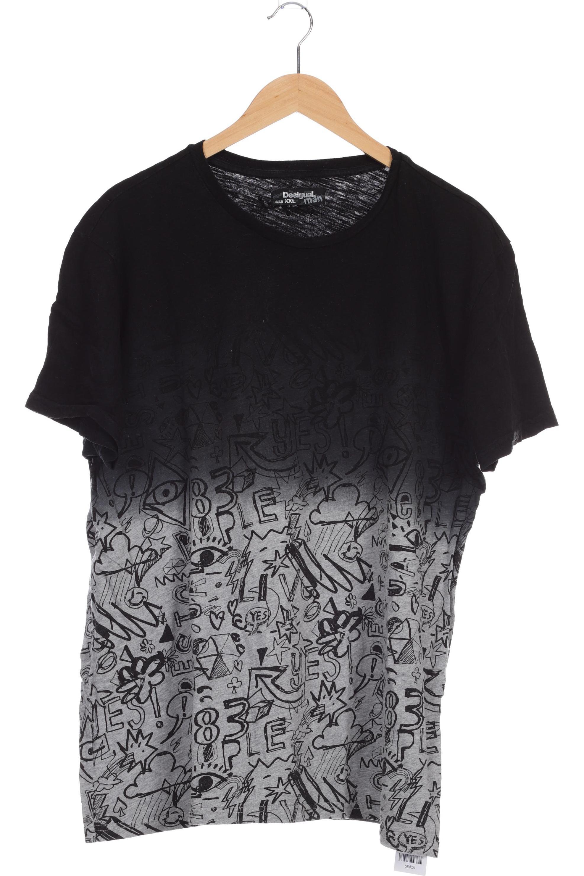 

Desigual Herren T-Shirt, grün, Gr.