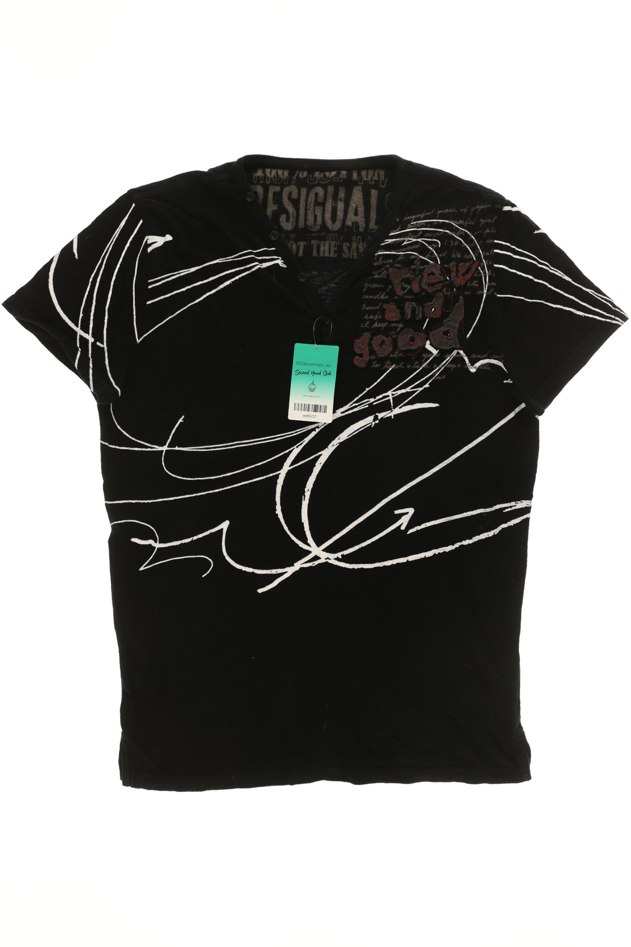 

Desigual Herren T-Shirt, schwarz, Gr.