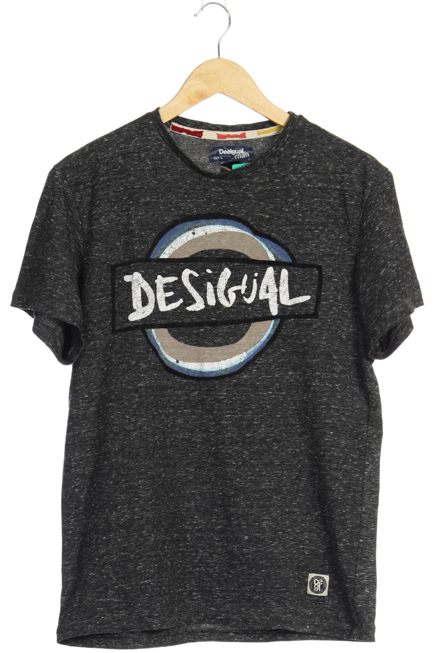 

Desigual Herren T-Shirt, grau, Gr.