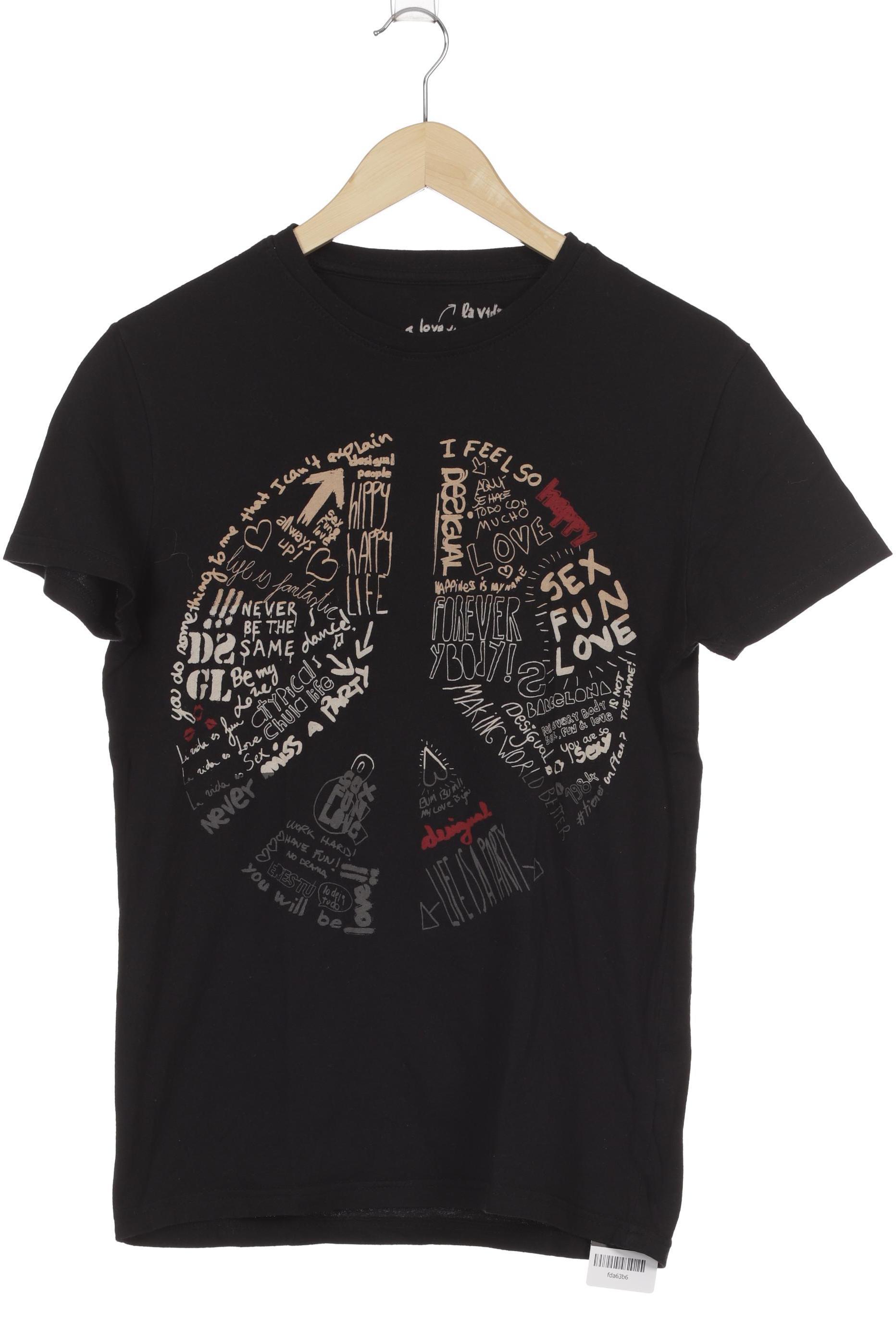

Desigual Herren T-Shirt, schwarz, Gr.