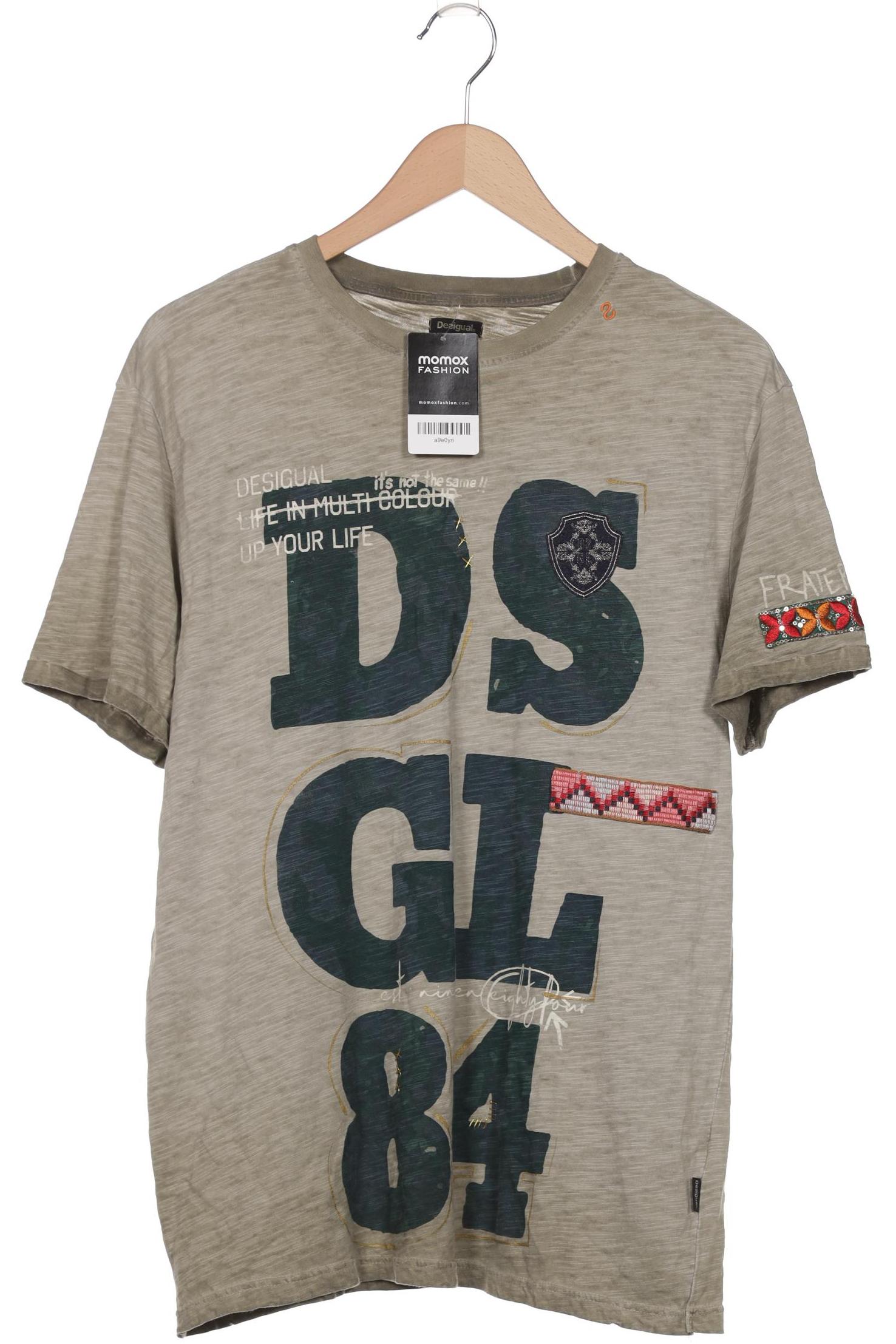

Desigual Herren T-Shirt, grün, Gr. 48