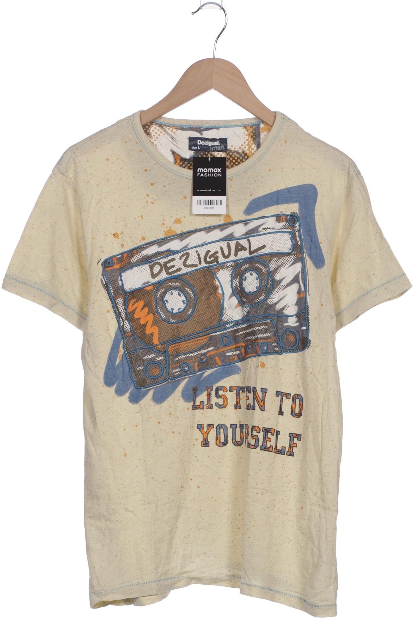 

Desigual Herren T-Shirt, cremeweiß, Gr. 52
