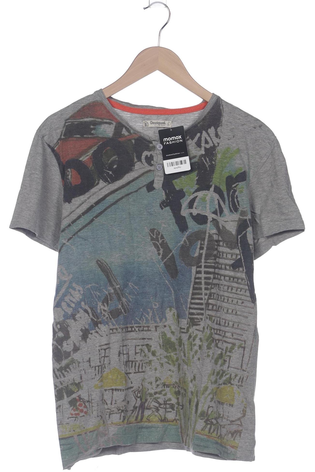 

Desigual Herren T-Shirt, grau, Gr. 52