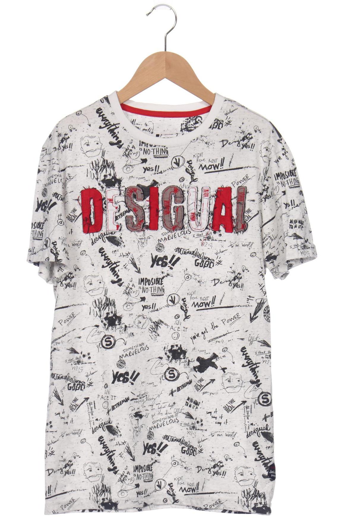 

Desigual Herren T-Shirt, weiß