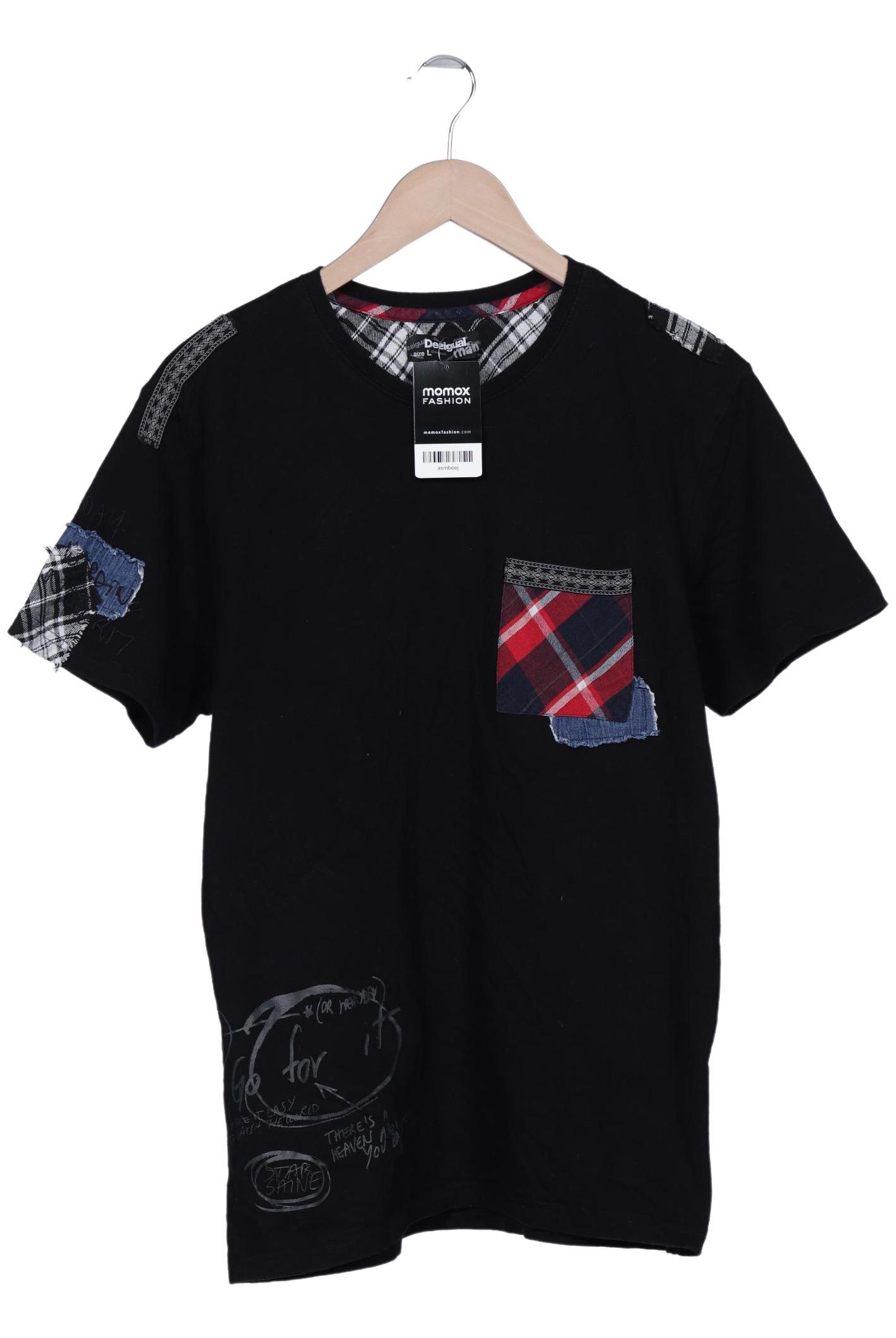 

Desigual Herren T-Shirt, schwarz, Gr. 52