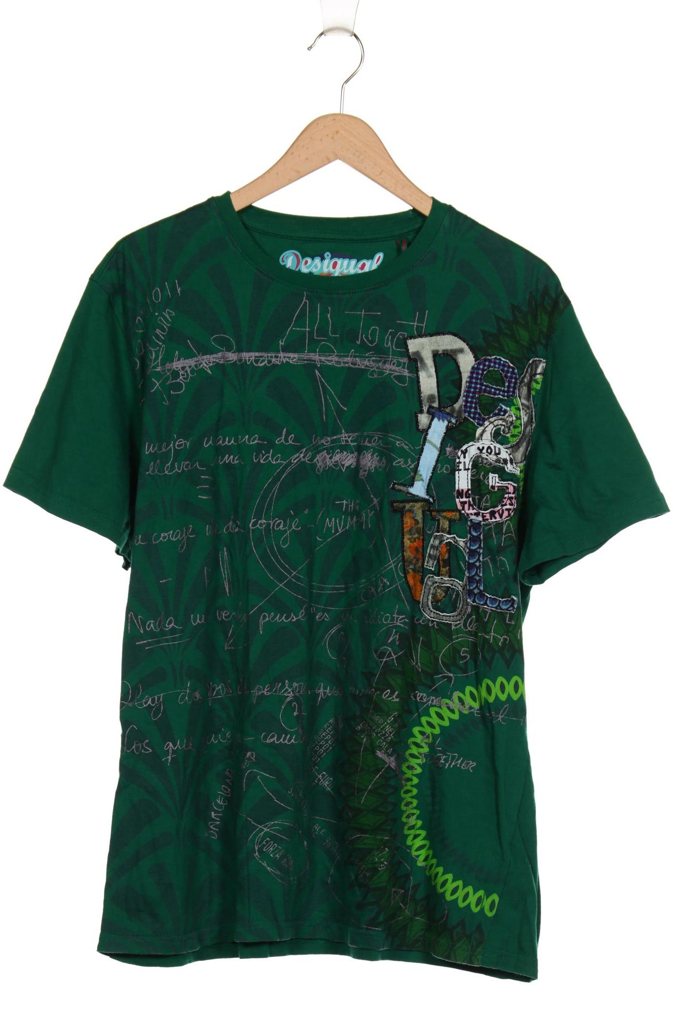 

Desigual Herren T-Shirt, grün, Gr. 56