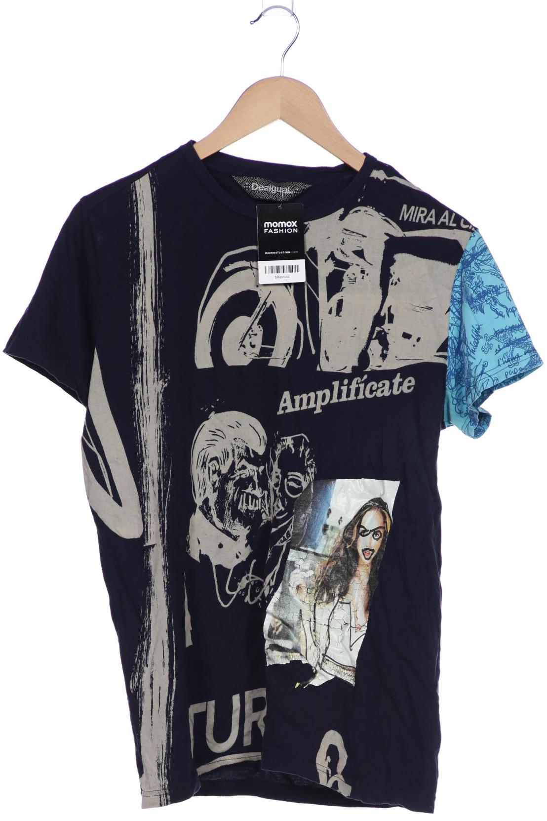 

Desigual Herren T-Shirt, marineblau, Gr. 48