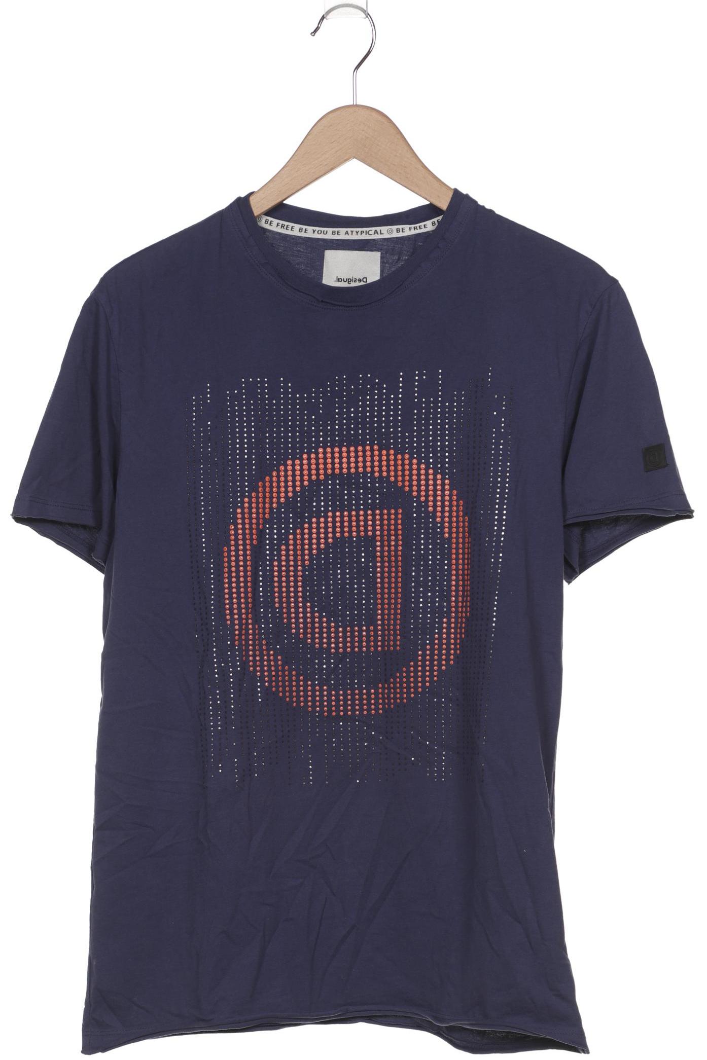 

Desigual Herren T-Shirt, marineblau, Gr. 48