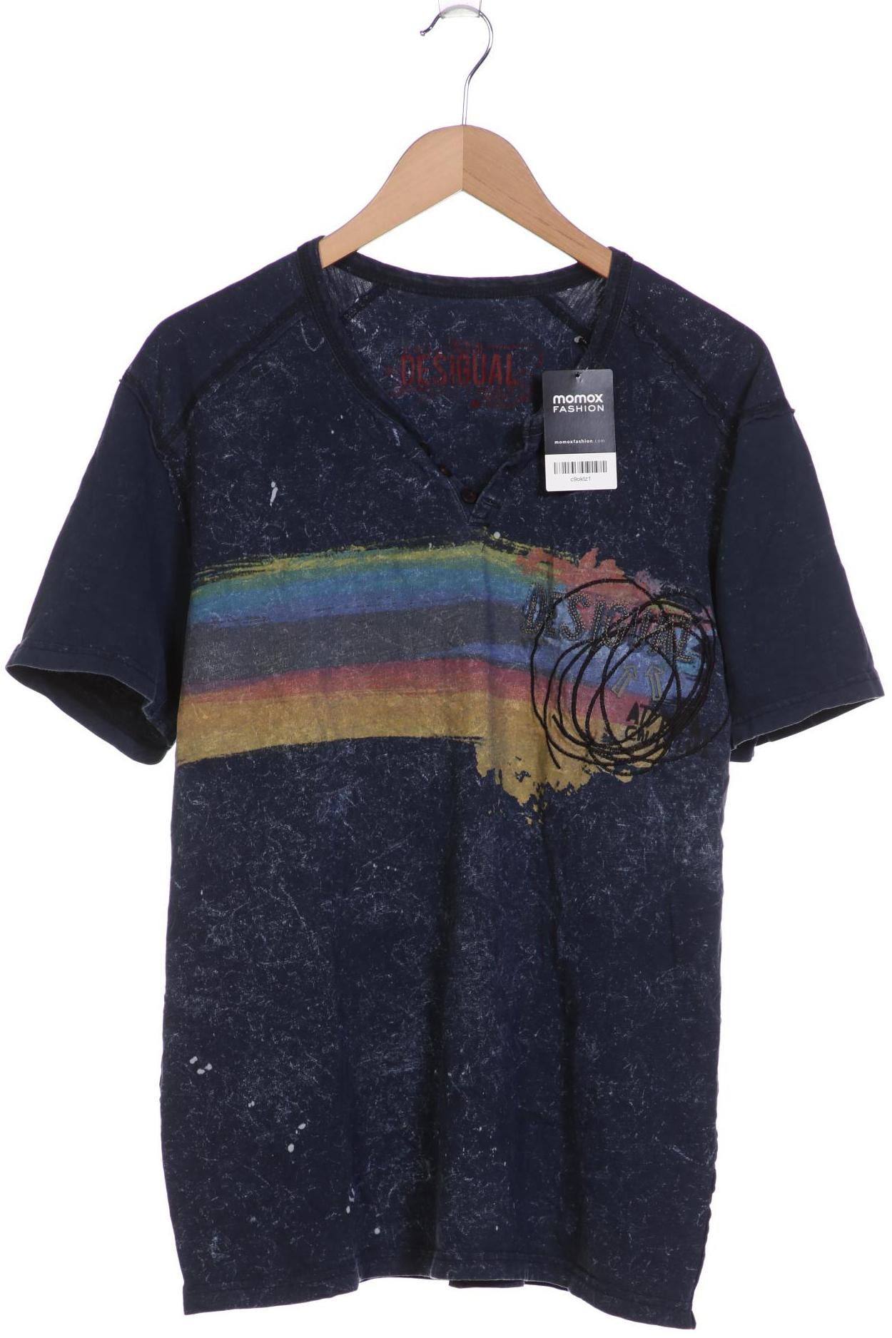 

Desigual Herren T-Shirt, marineblau, Gr. 54