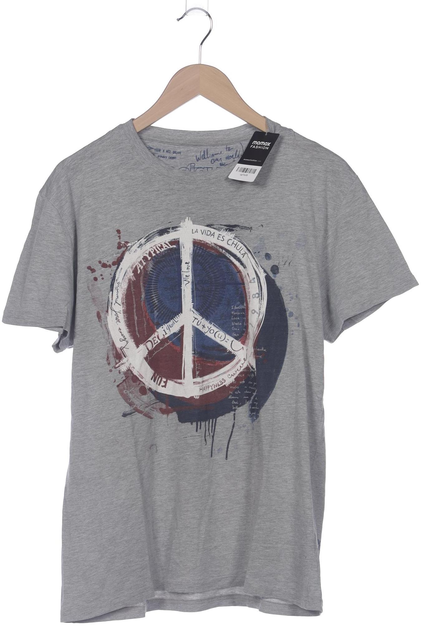 

Desigual Herren T-Shirt, grau, Gr. 54