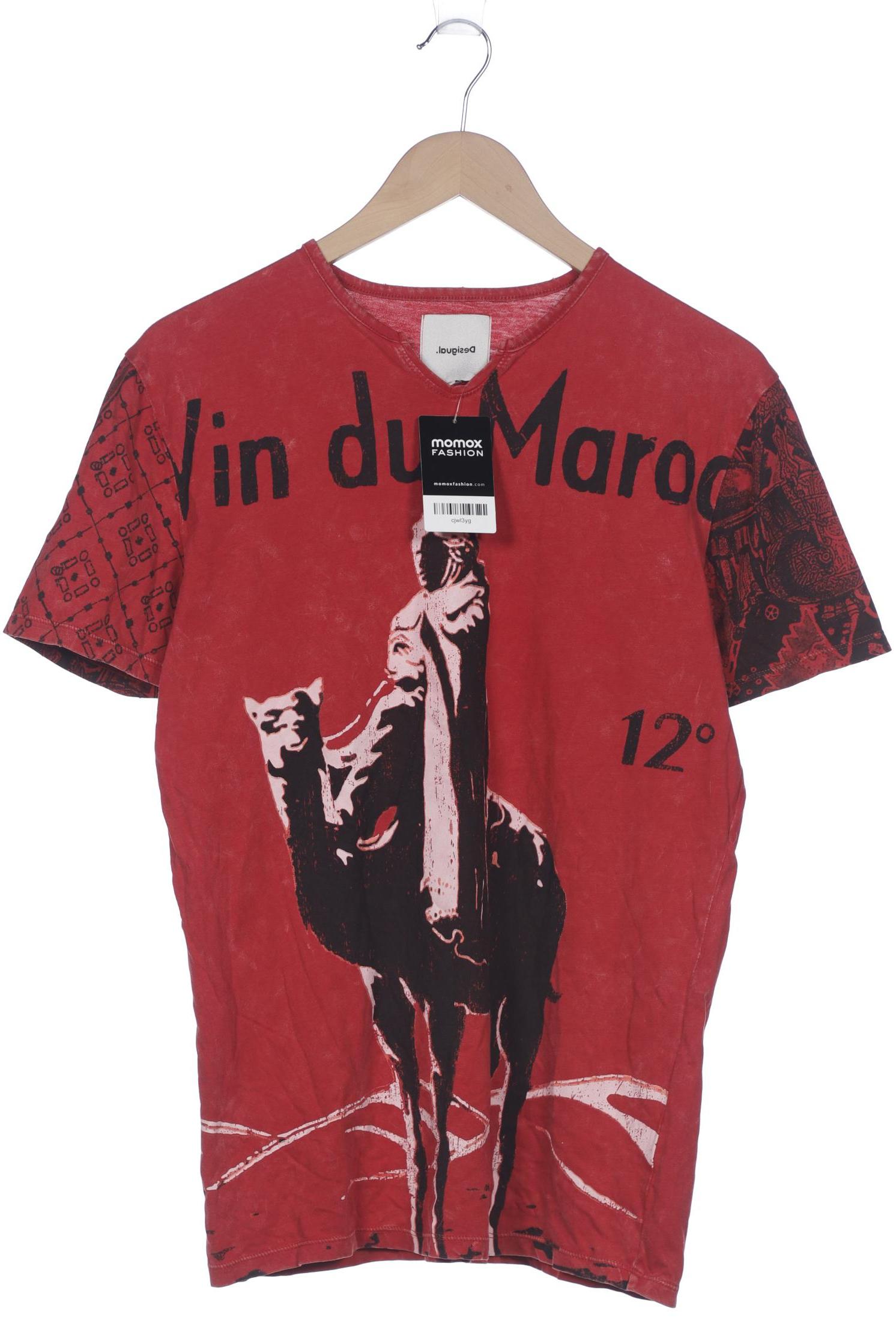 

Desigual Herren T-Shirt, rot, Gr. 46