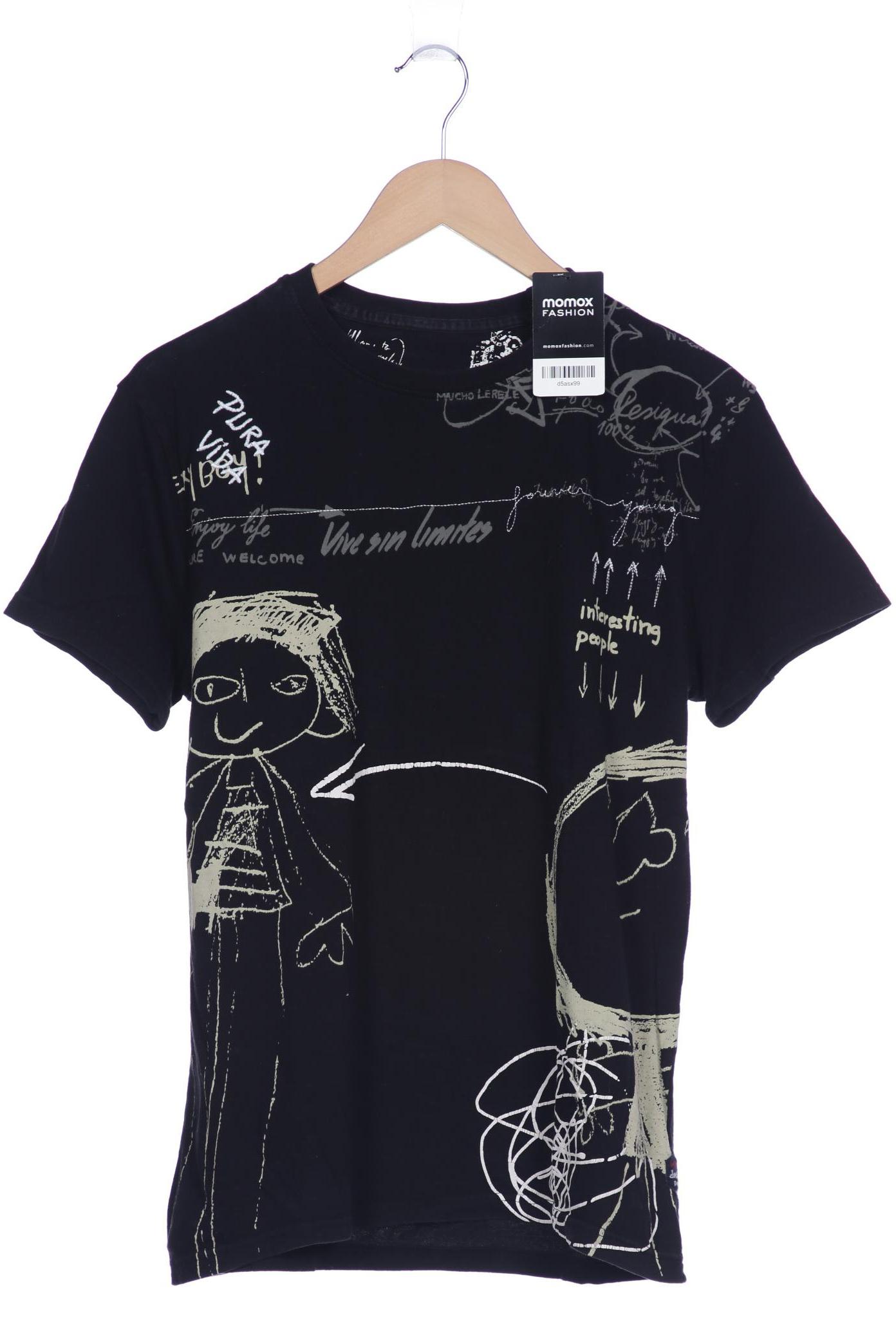 

Desigual Herren T-Shirt, schwarz