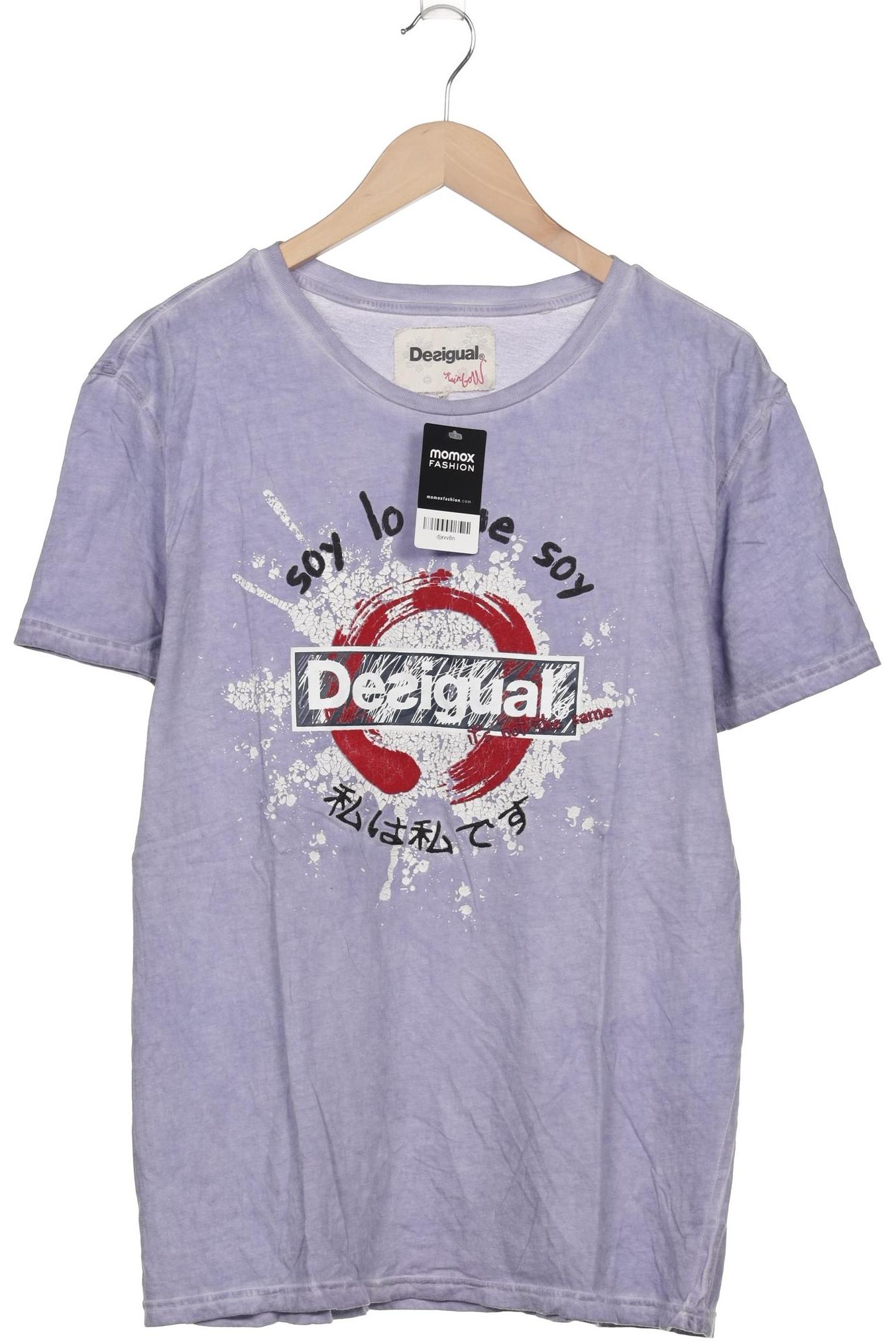 

Desigual Herren T-Shirt, flieder, Gr. 54