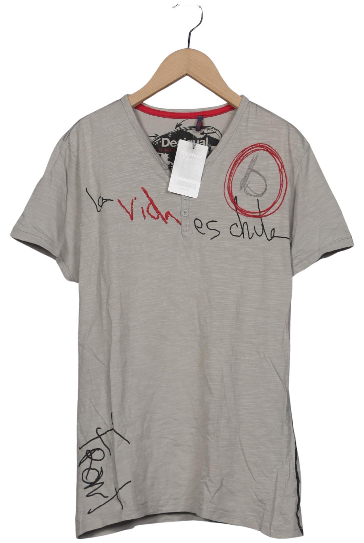 

Desigual Herren T-Shirt, grau, Gr. 52