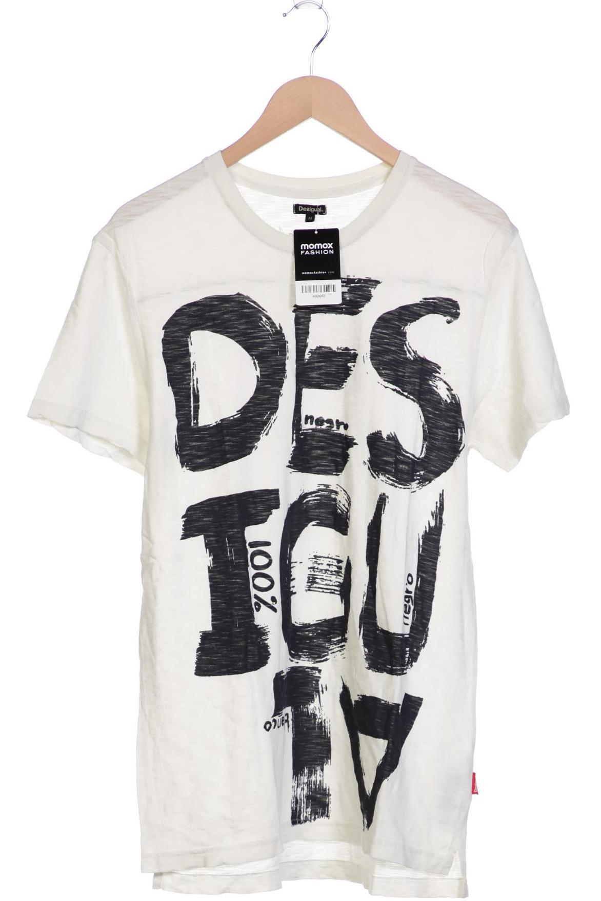

Desigual Herren T-Shirt, cremeweiß