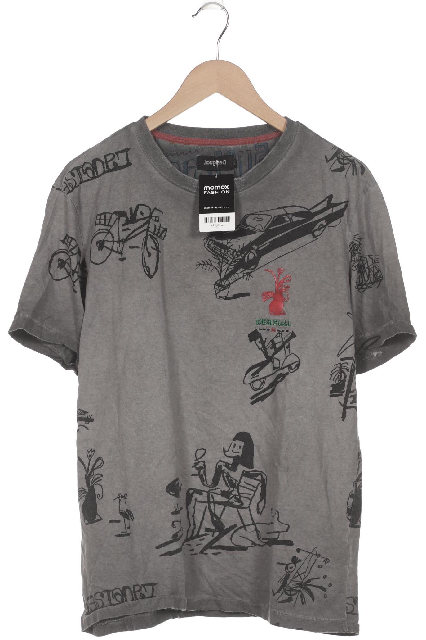 

Desigual Herren T-Shirt, grau, Gr. 52