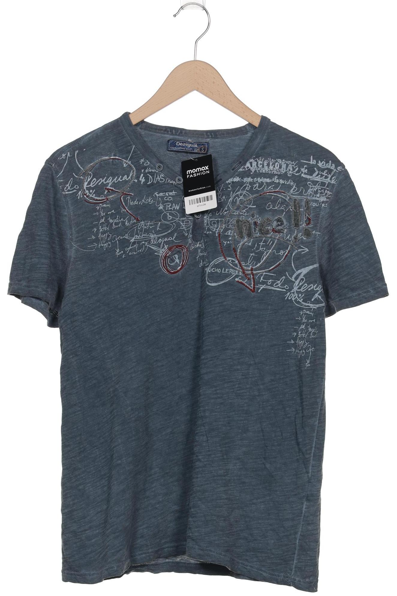

Desigual Herren T-Shirt, marineblau, Gr. 46