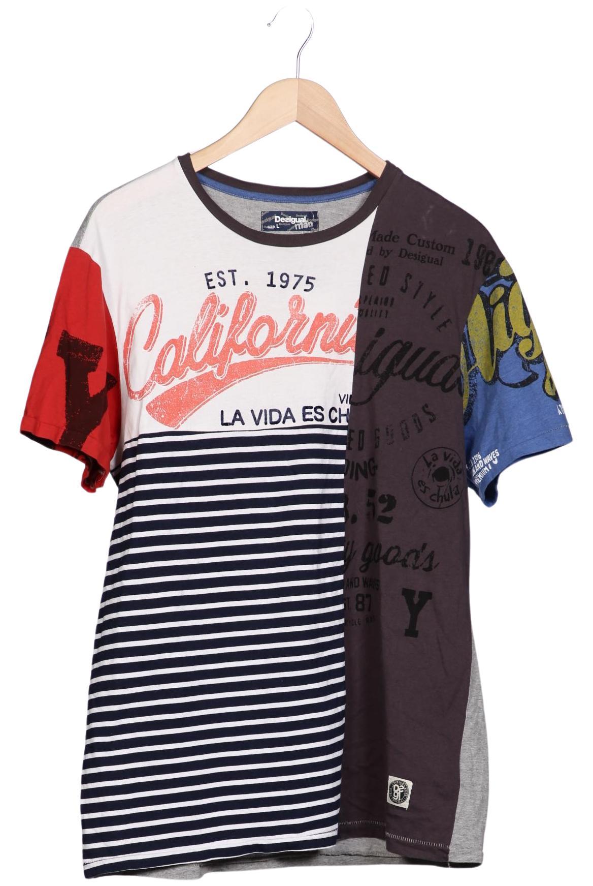 

Desigual Herren T-Shirt, mehrfarbig, Gr. 52