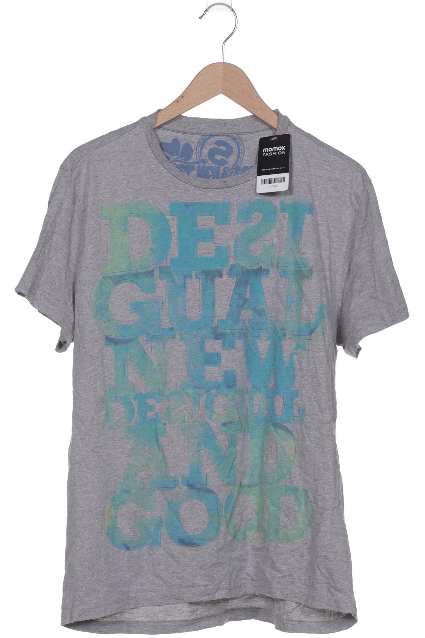 

Desigual Herren T-Shirt, grau, Gr. 56