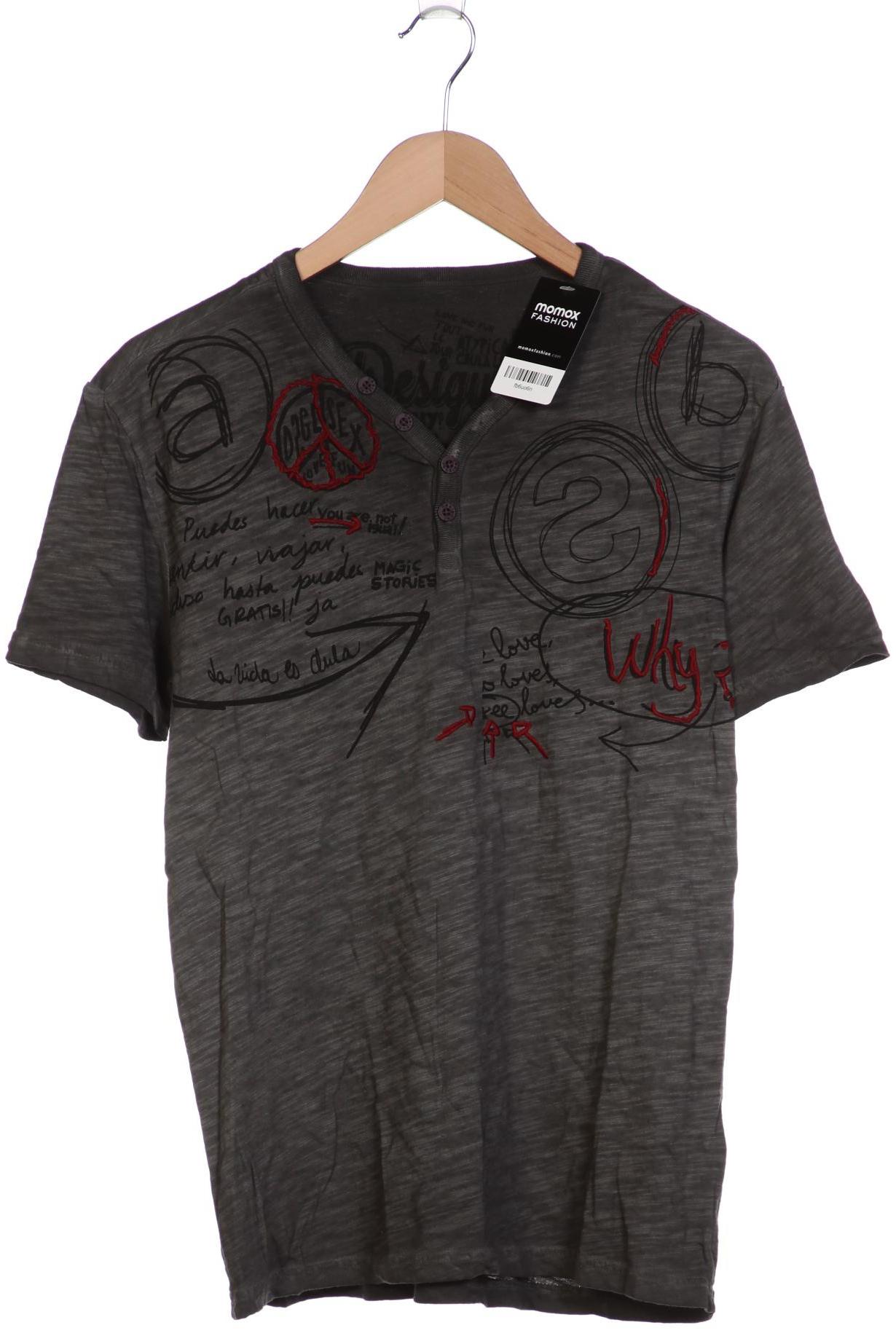 

Desigual Herren T-Shirt, grau, Gr. 52
