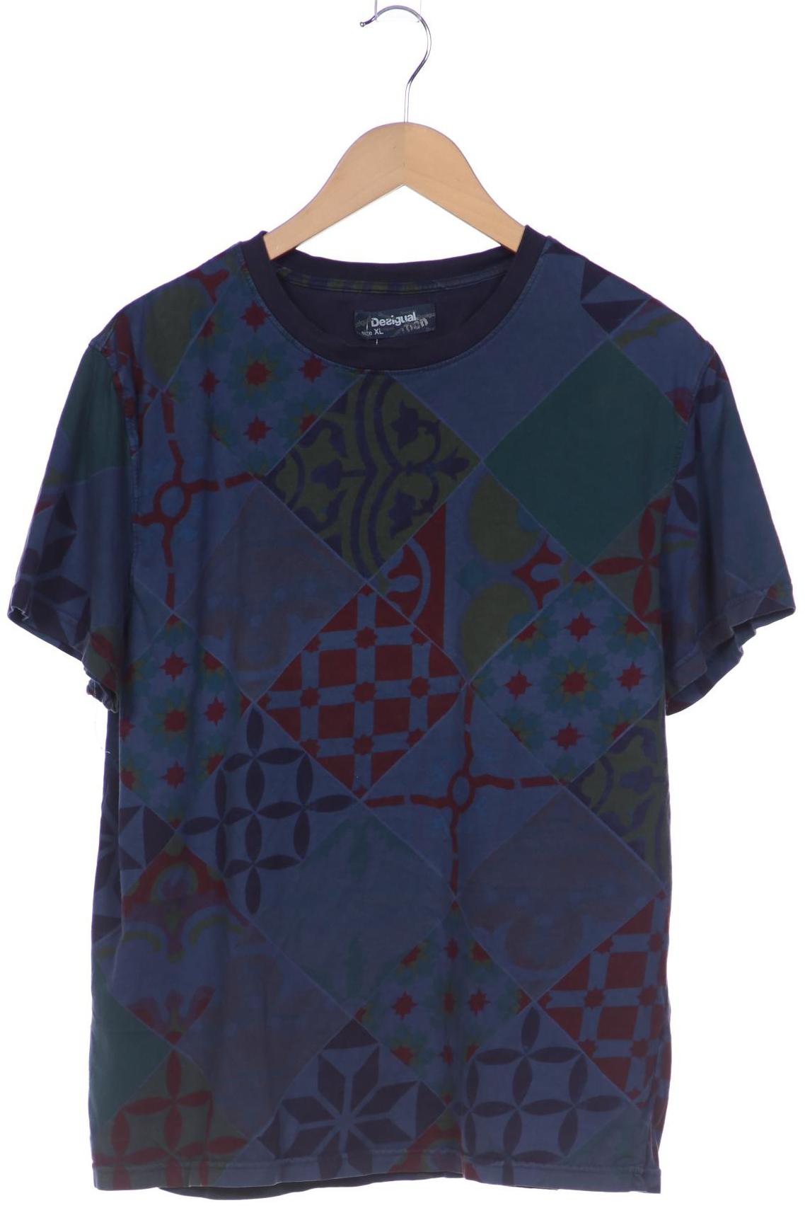 

Desigual Herren T-Shirt, blau, Gr. 54