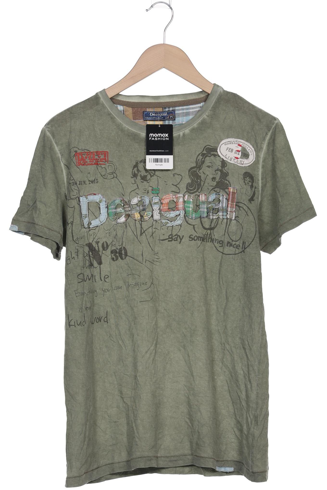 

Desigual Herren T-Shirt, grün, Gr. 48