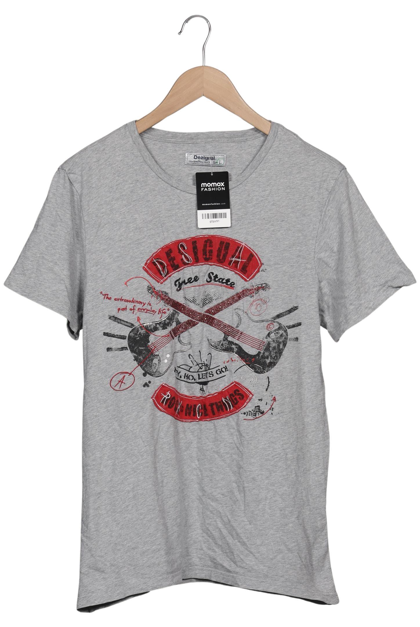 

Desigual Herren T-Shirt, grau, Gr. 52