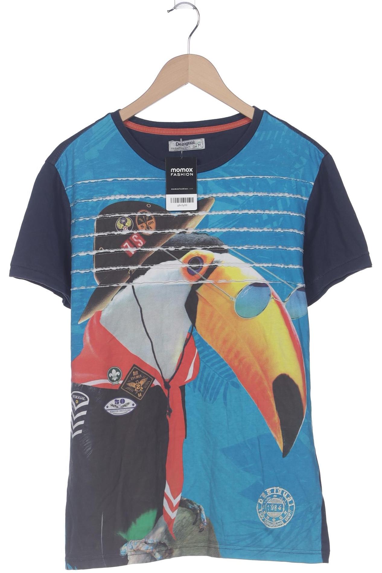 

Desigual Herren T-Shirt, blau, Gr. 48