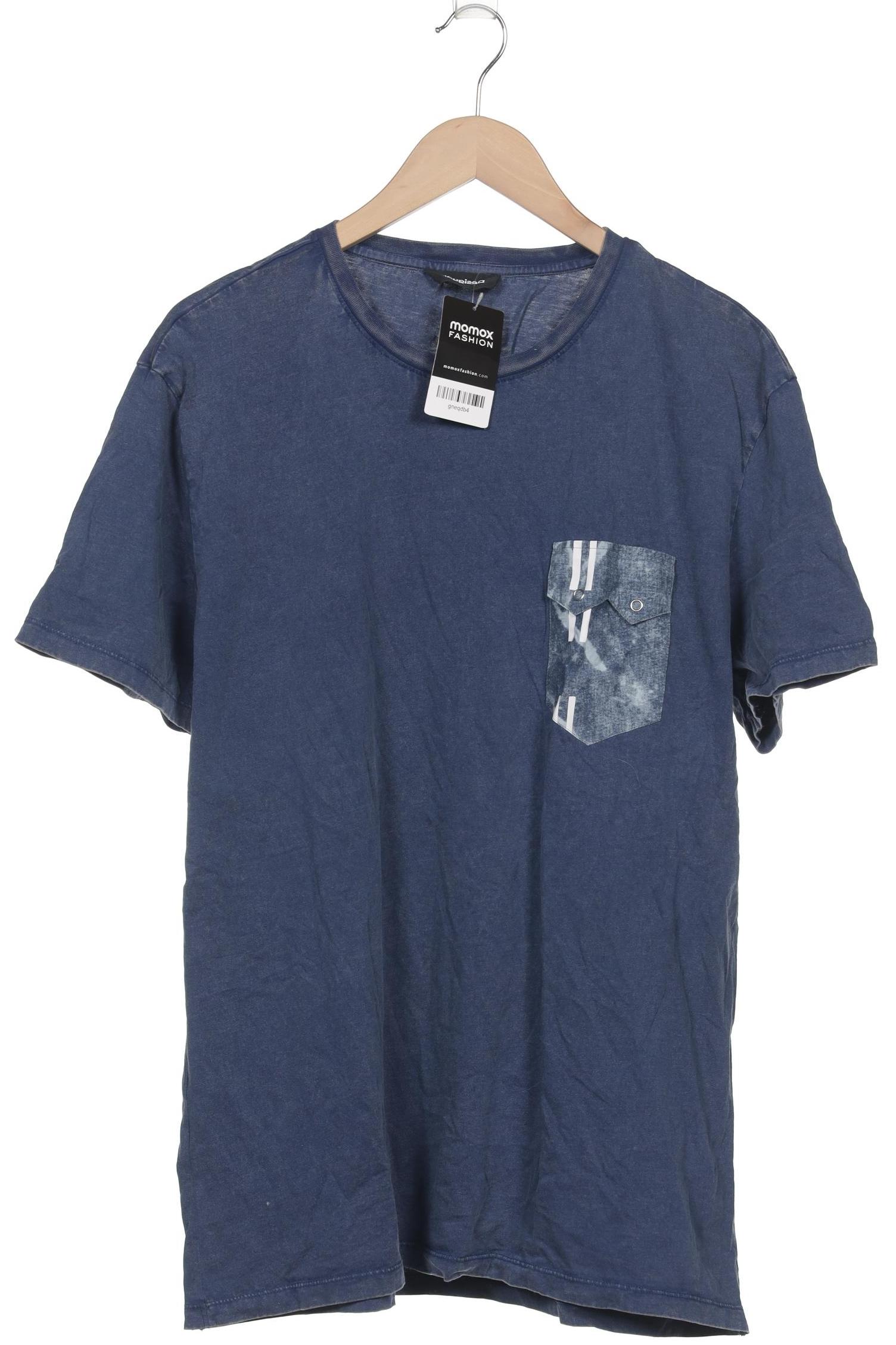 

Desigual Herren T-Shirt, marineblau, Gr. 56