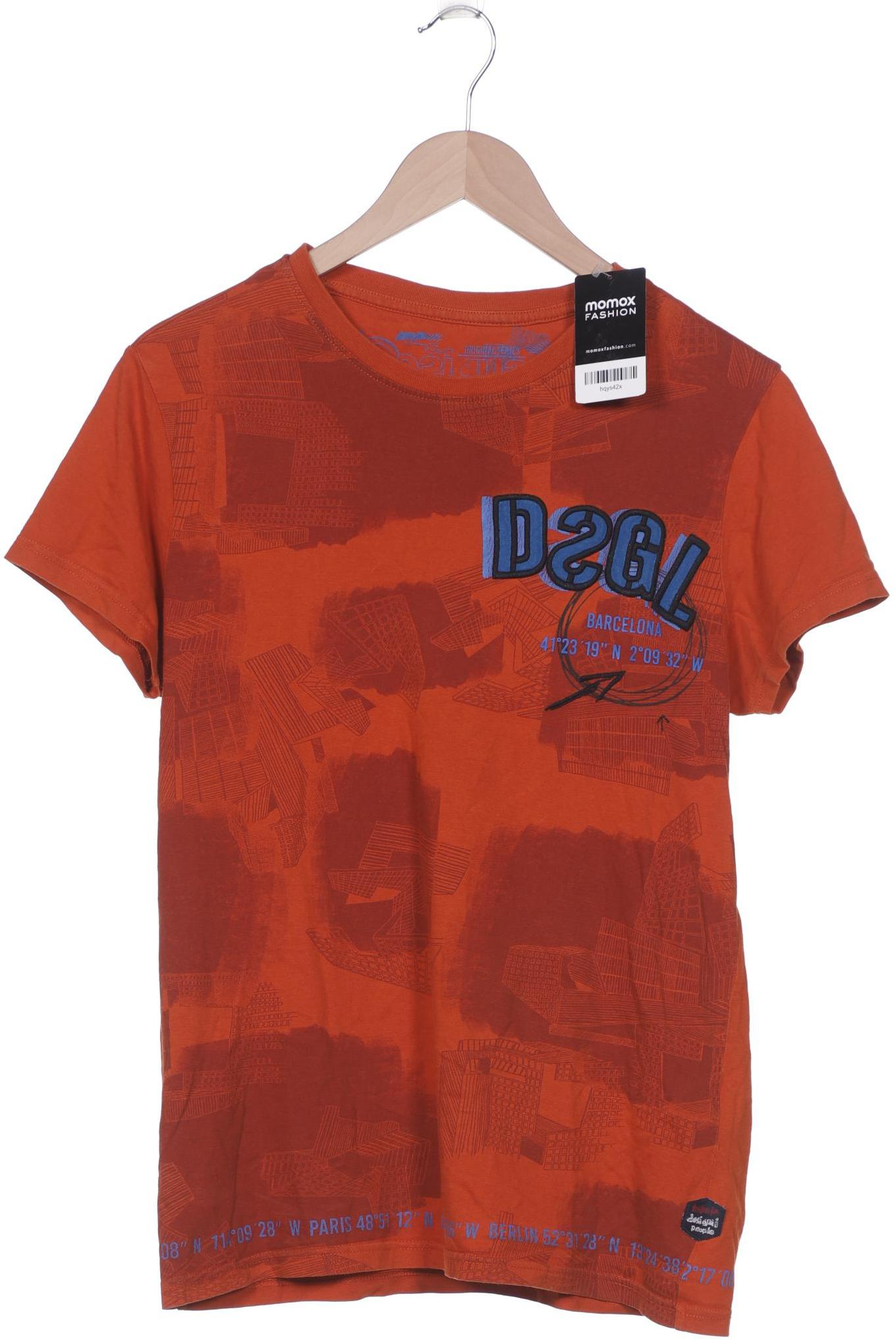 

Desigual Herren T-Shirt, orange